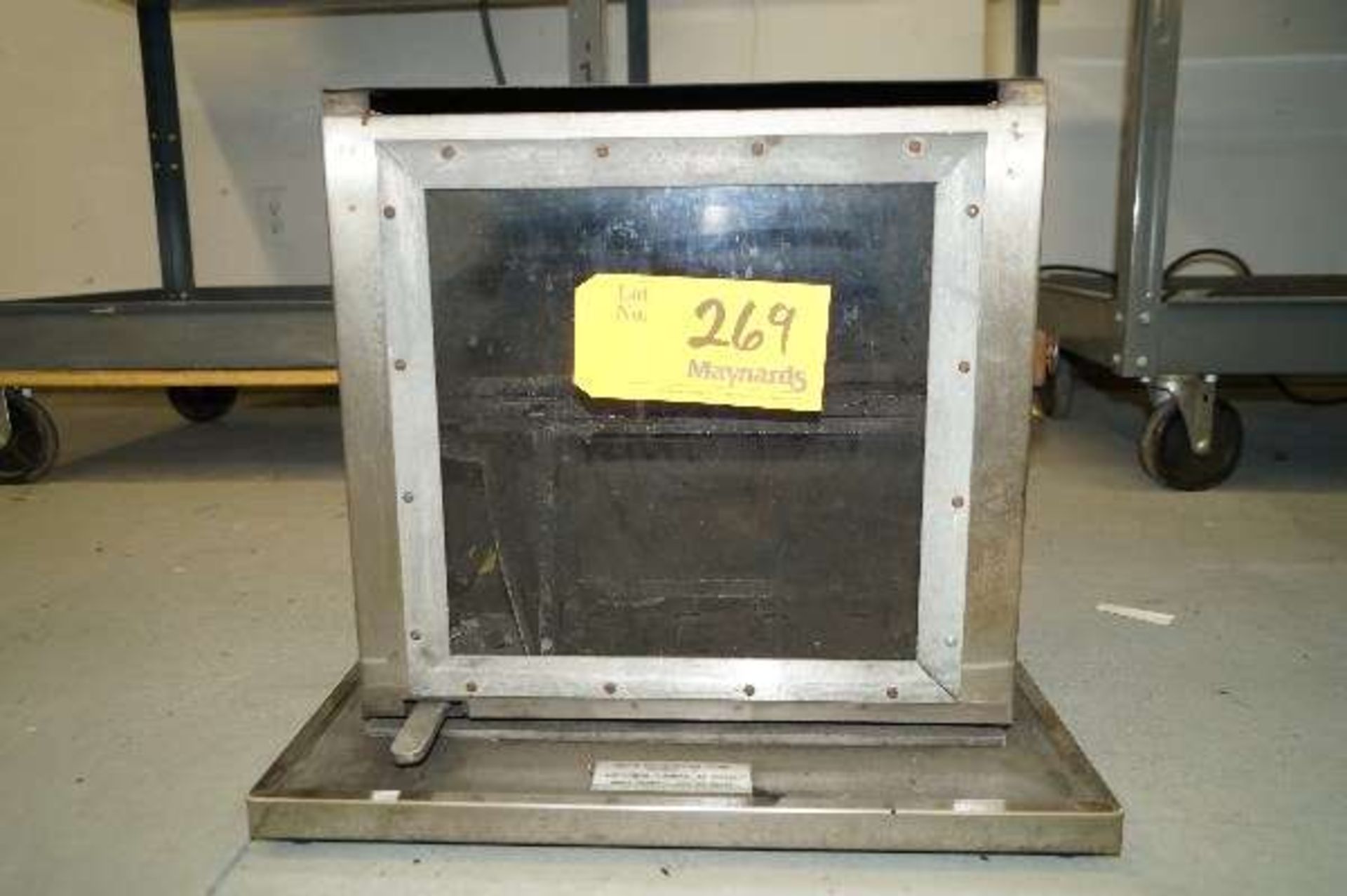 United States Testing Co. 7636A Horizontal Flammability Tester
