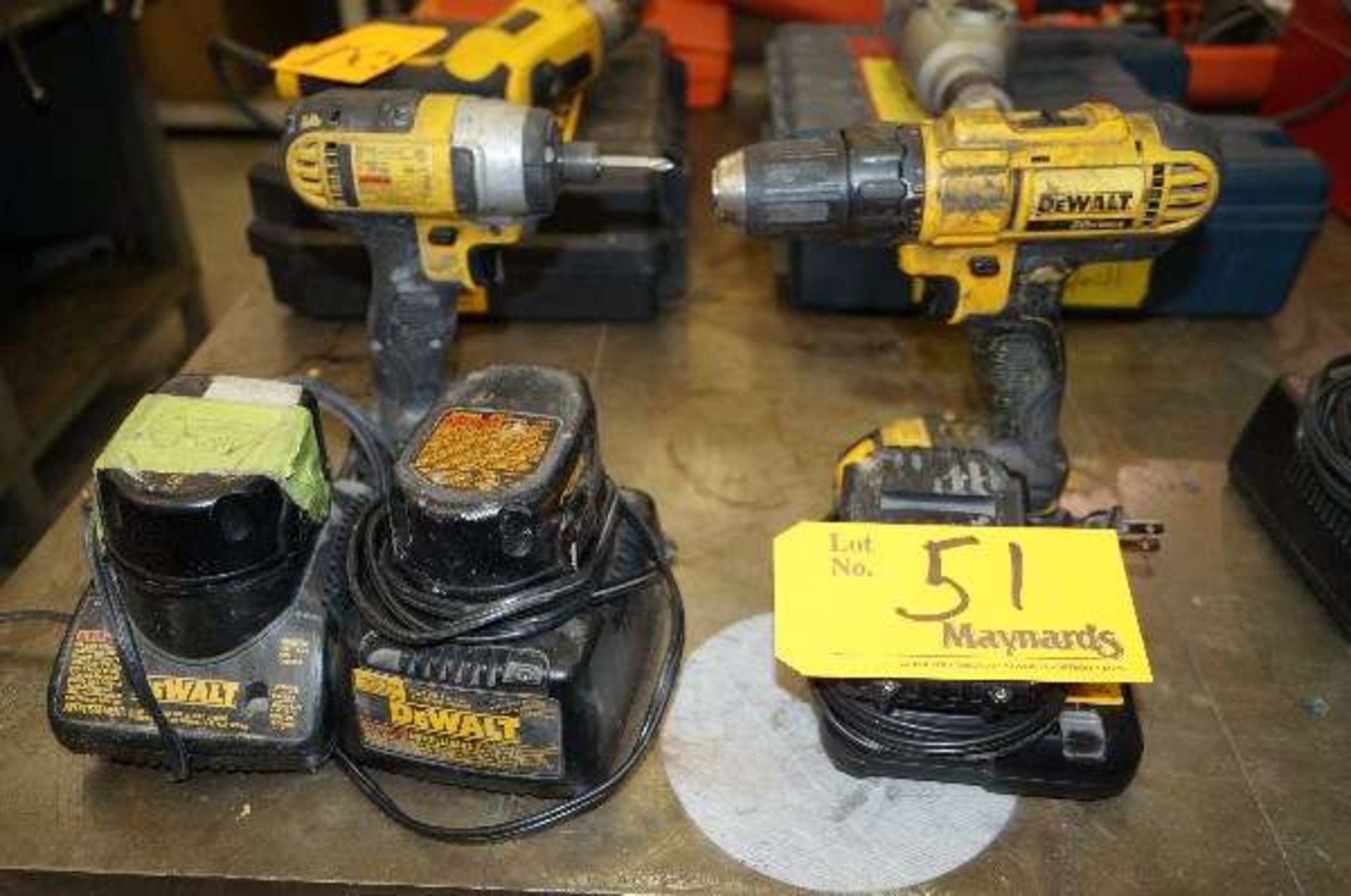 DeWalt DCD771 DCF885 Chordless Drill