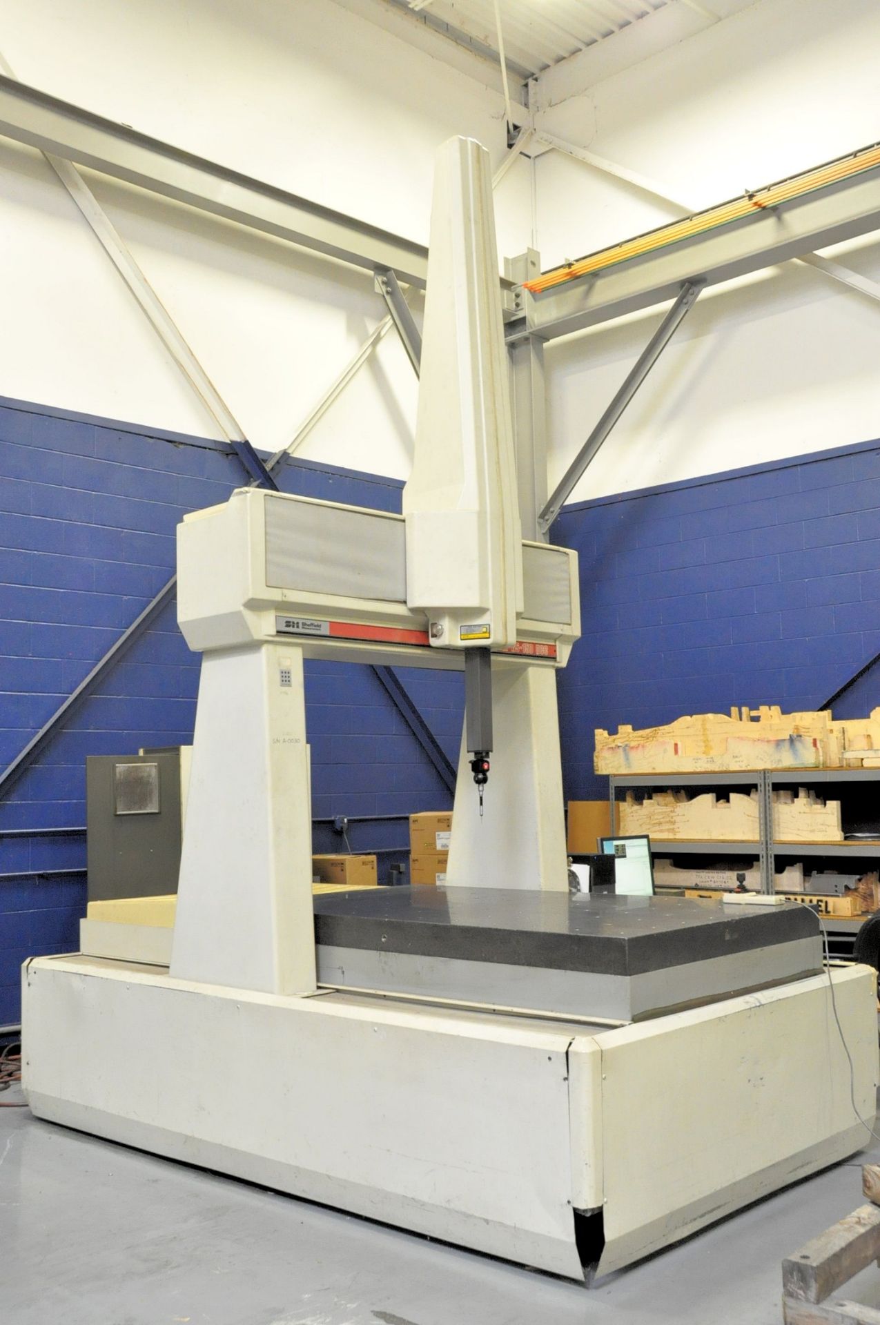 SHEFFIELD RS 150 Coordinate Measuring Machine, 50'' x 85'' Table, X-48'', Y-80'', Z-40'', 54'' - Bild 2 aus 6