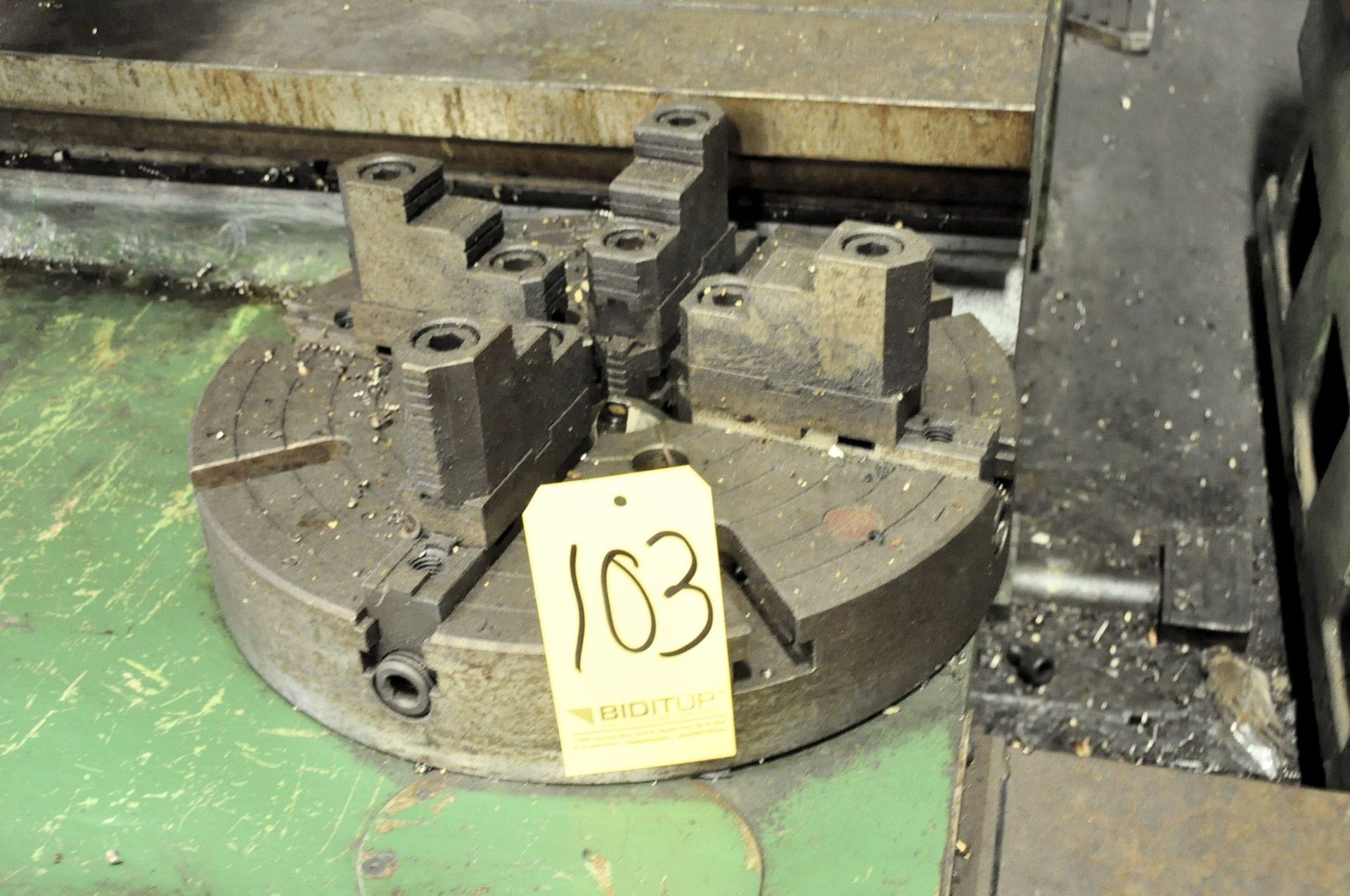 18" 4-Jaw Chuck - Located at 189 Container Place