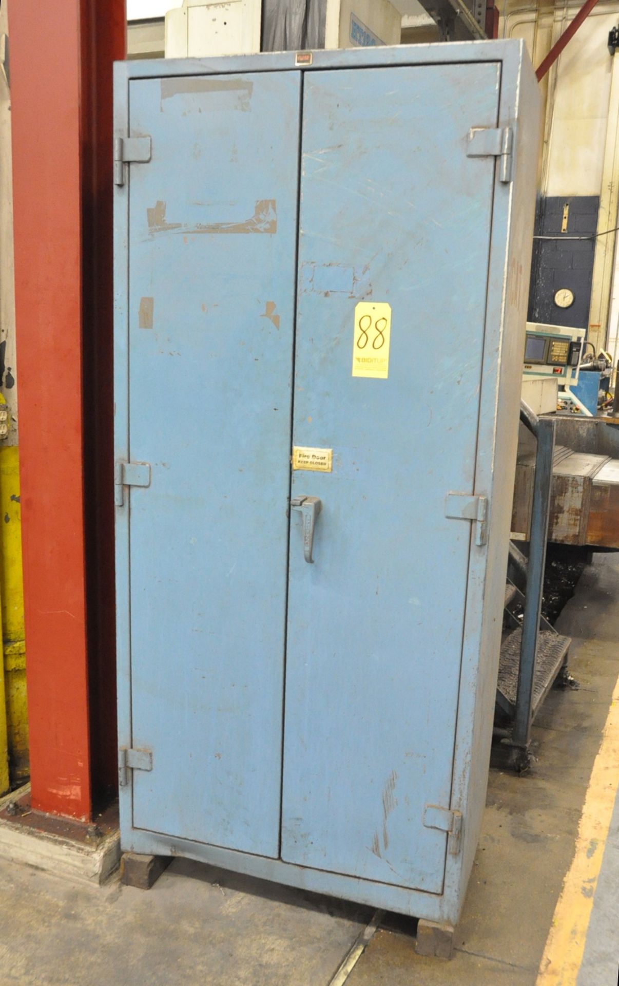 LYON 2-Door Heavy Duty Industrial Supply Cabinet - Located at 189 Container Place