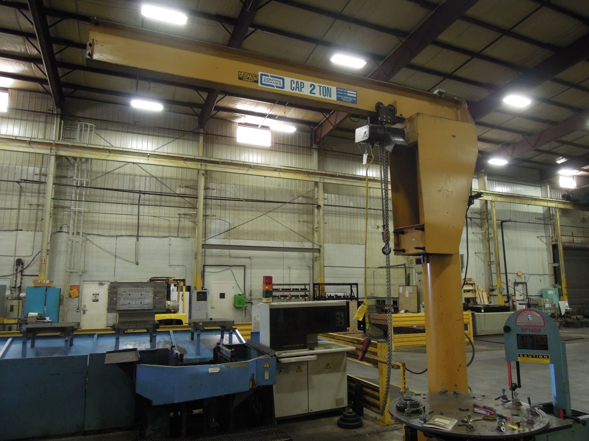 Contrex 2-Ton Jib Crane w/ Hoist