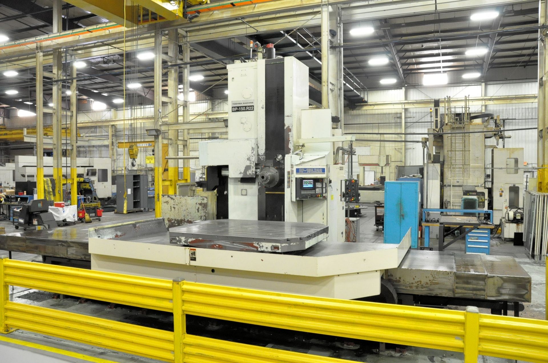 TOSHIBA BP150.R22 CNC Table Type Horizontal Boring Mill (New 2008), 5.9'' Spindle, X-160'', Y-100'',