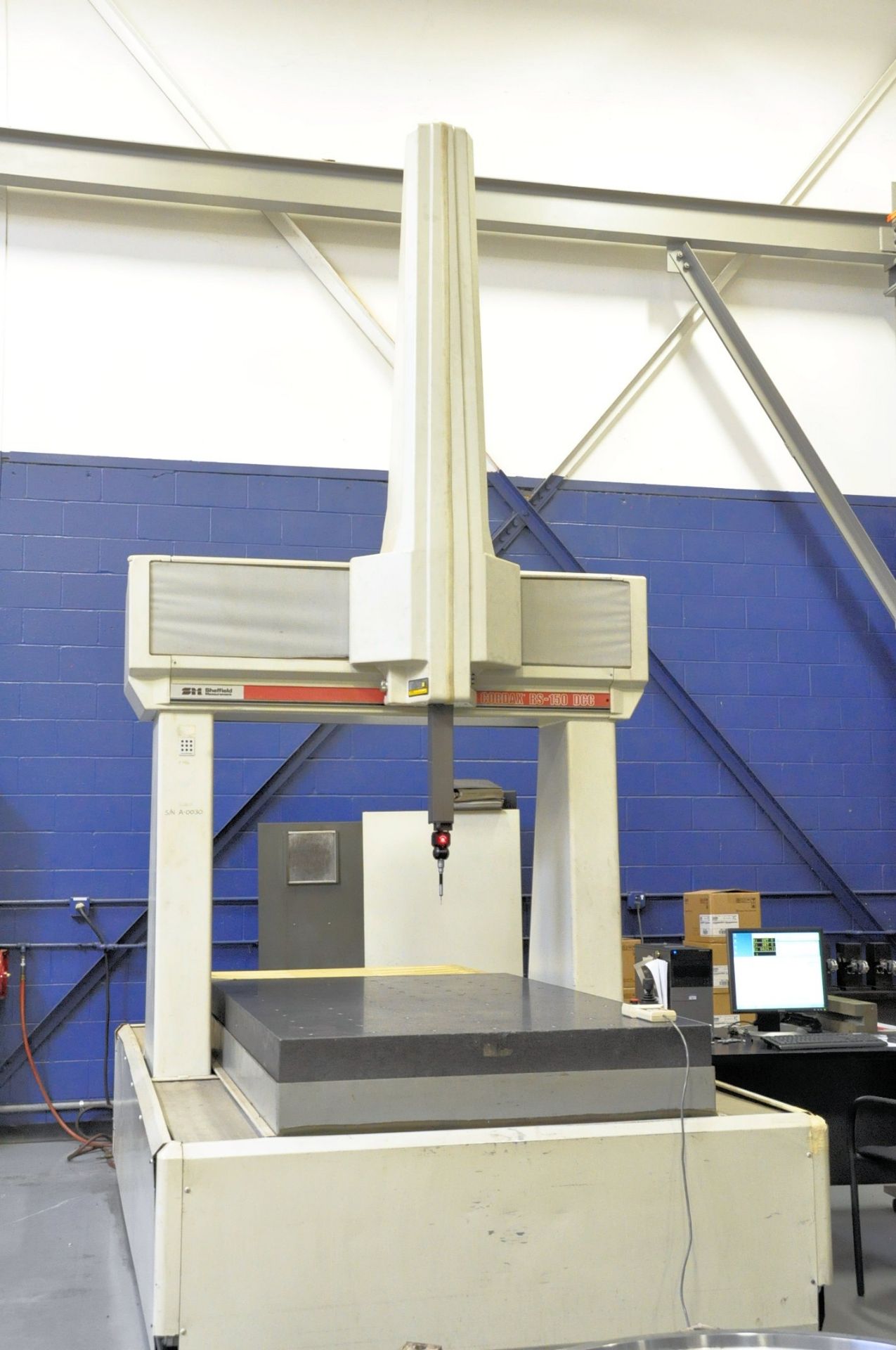 SHEFFIELD RS 150 Coordinate Measuring Machine, 50'' x 85'' Table, X-48'', Y-80'', Z-40'', 54''