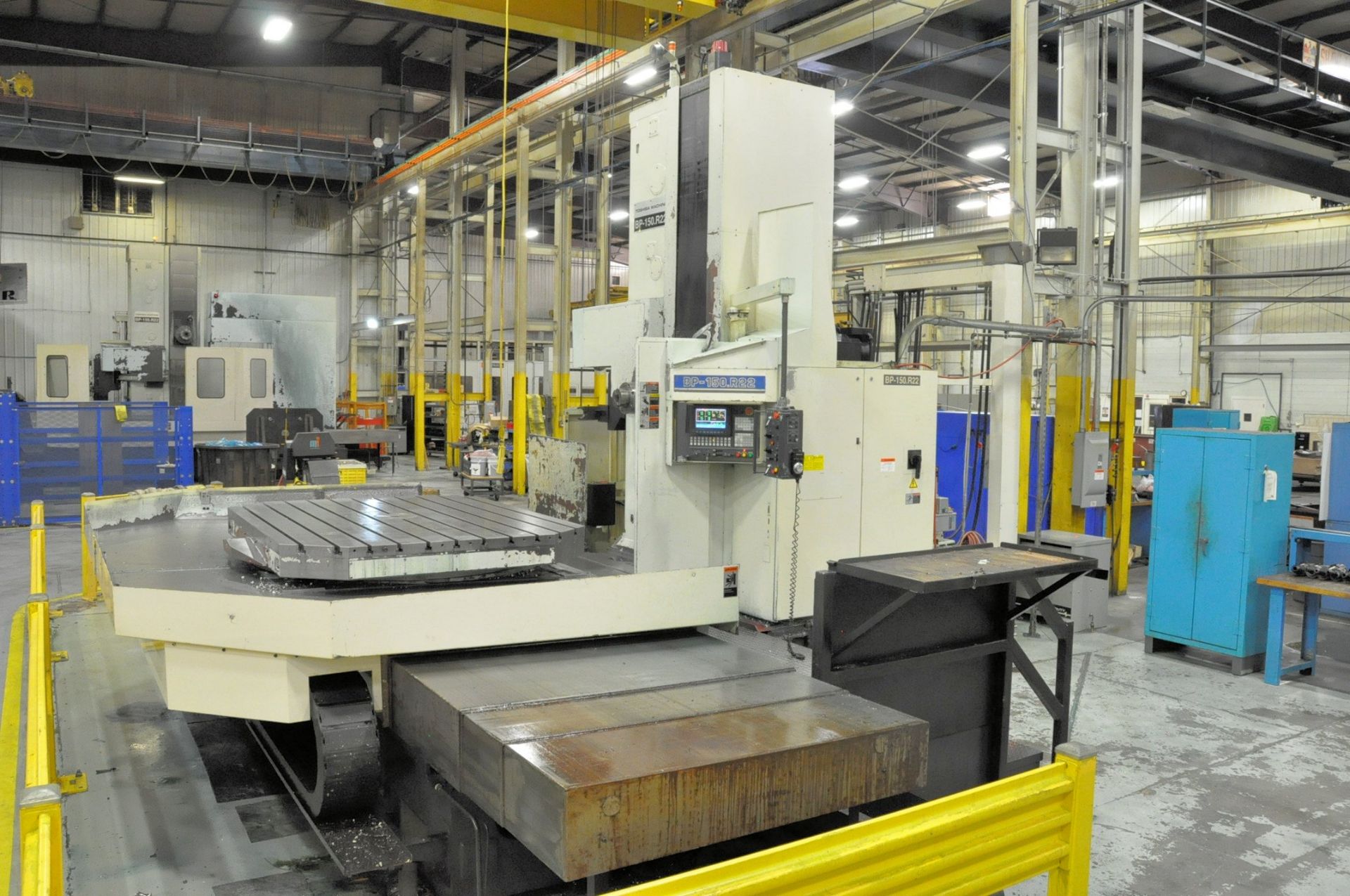 TOSHIBA BP150.R22 CNC Table Type Horizontal Boring Mill (New 2008), 5.9'' Spindle, X-160'', Y-100'', - Image 2 of 18