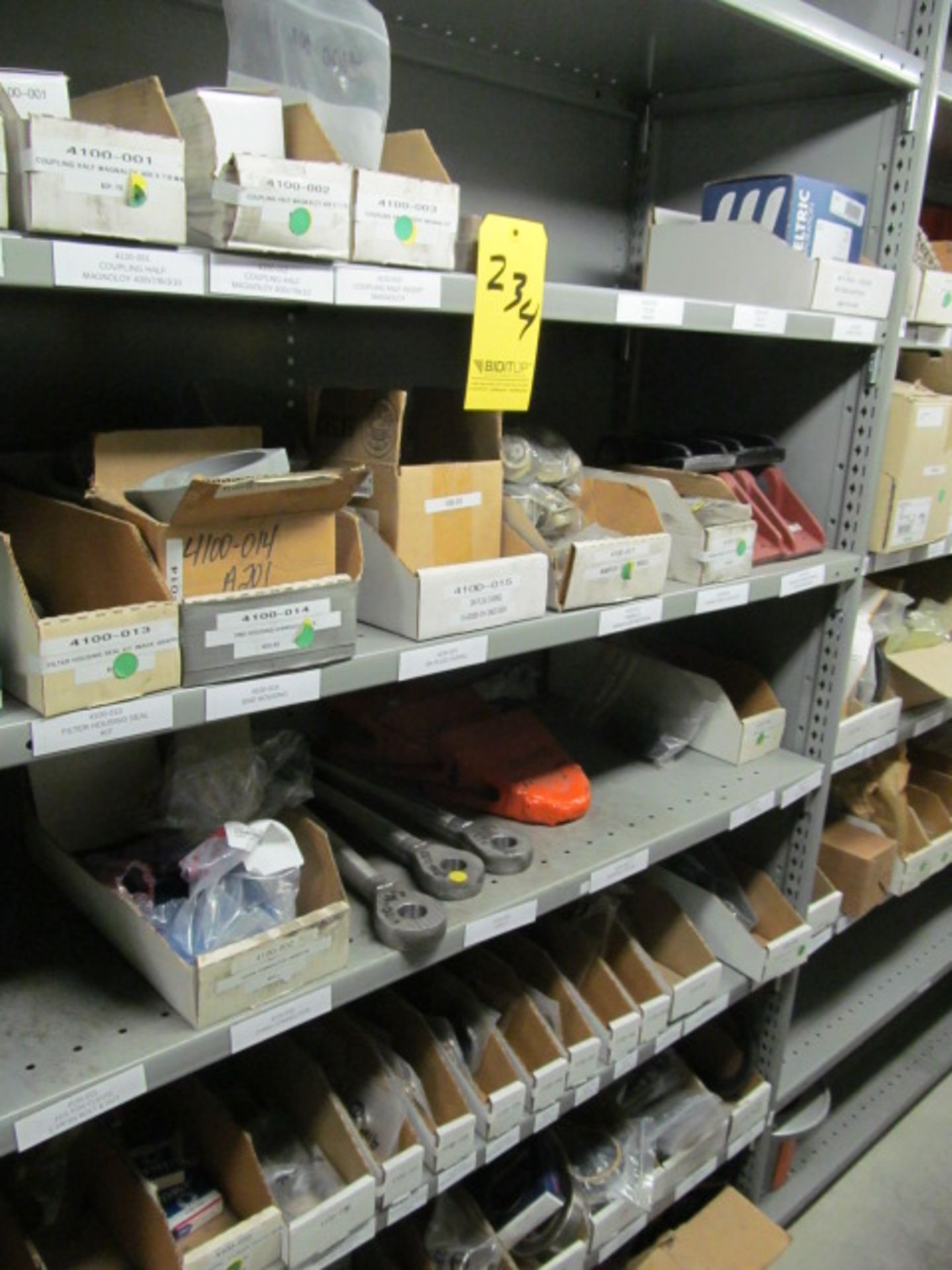 Assorted Inventory + Part's (on Shelves)