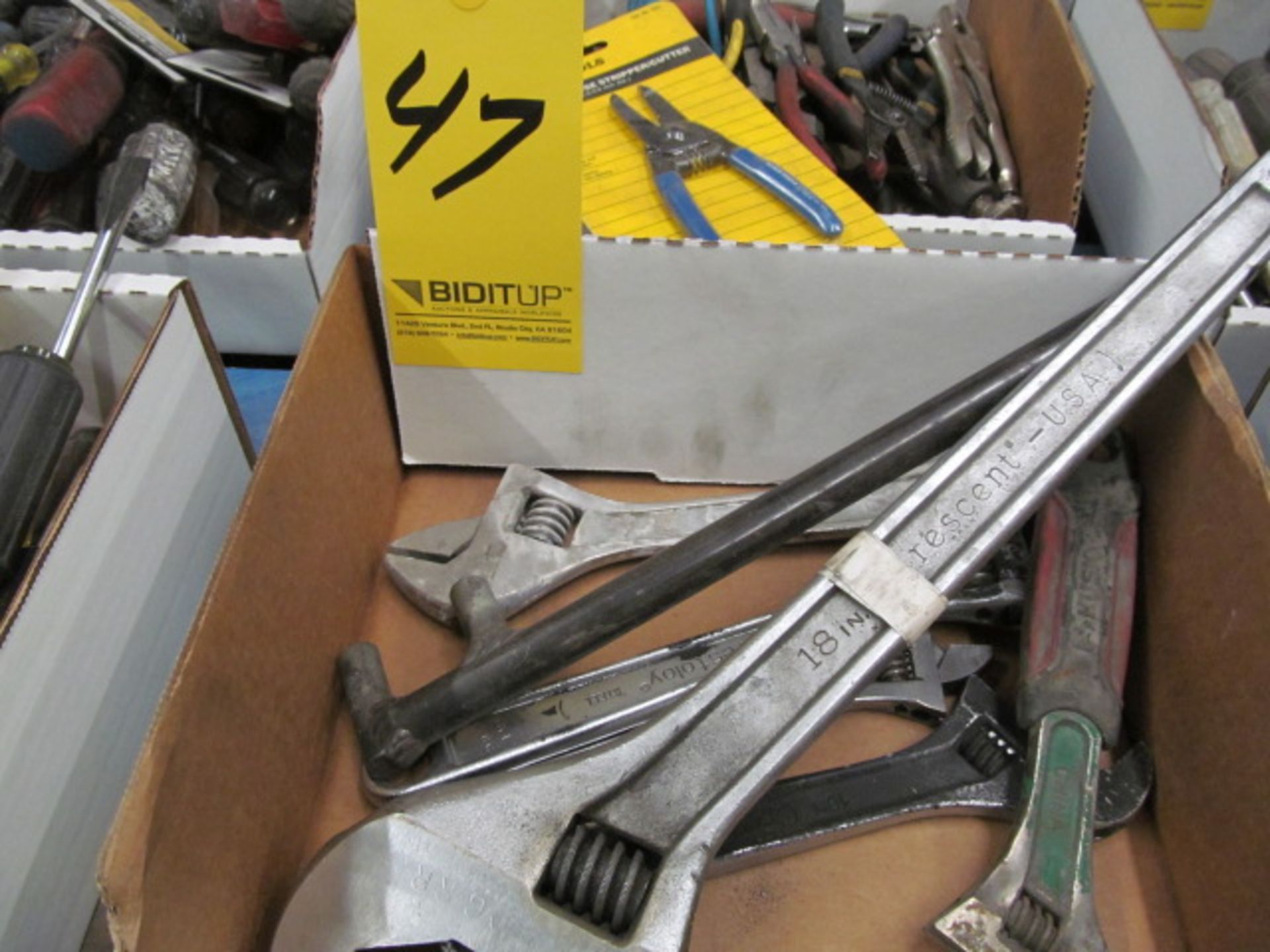 Assorted Crescent Wrenches