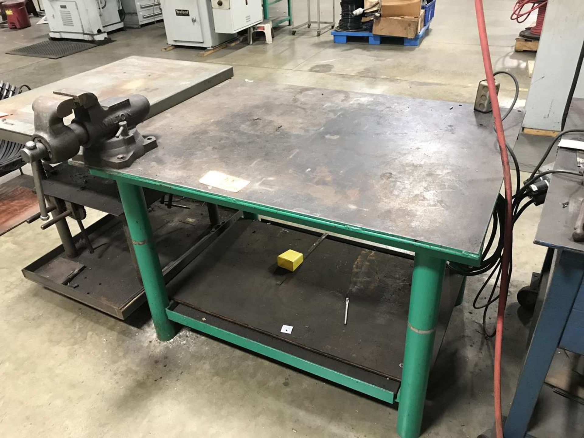 36" x 48" Steel Table