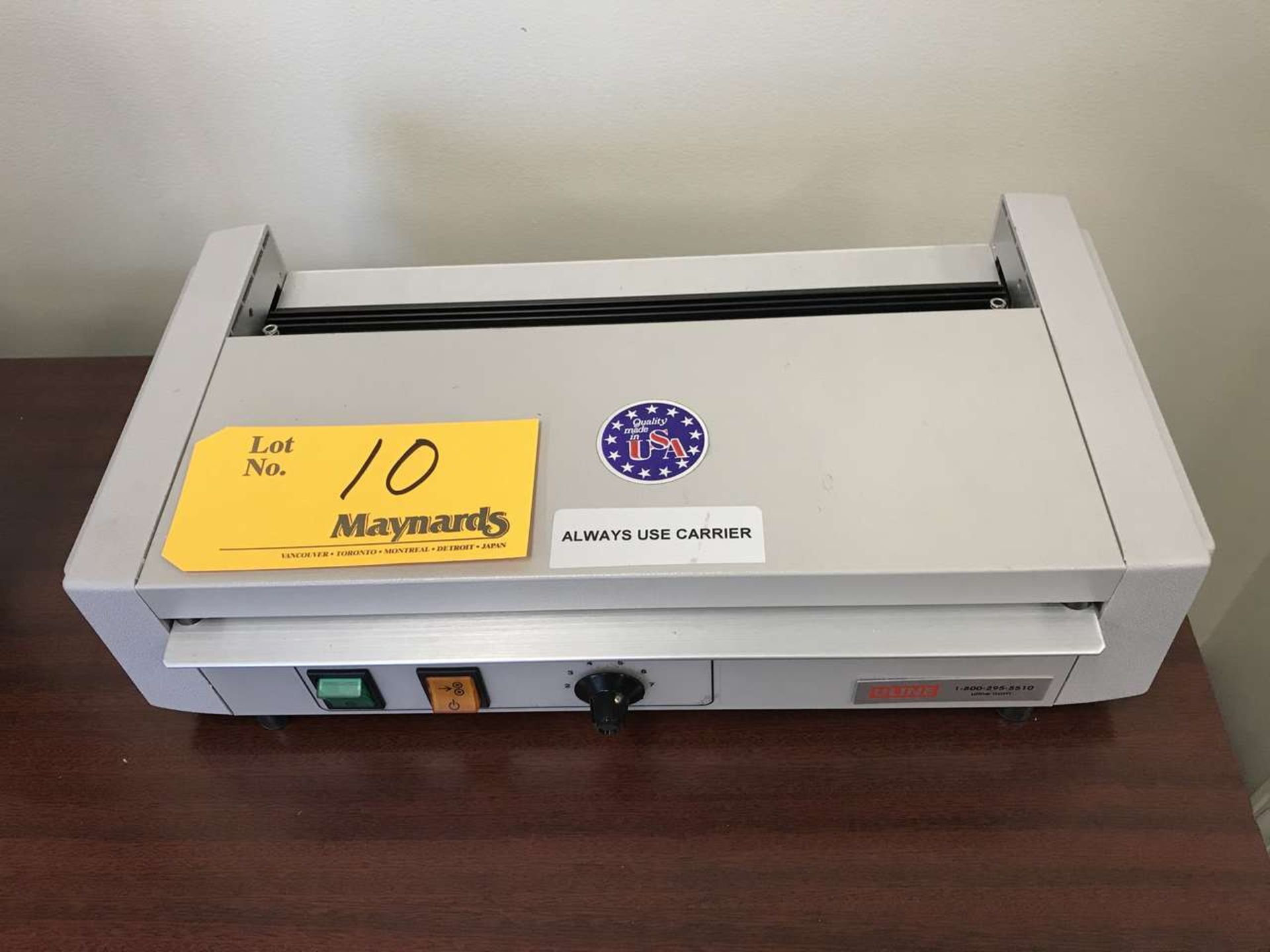 Uline 7020 Laminator