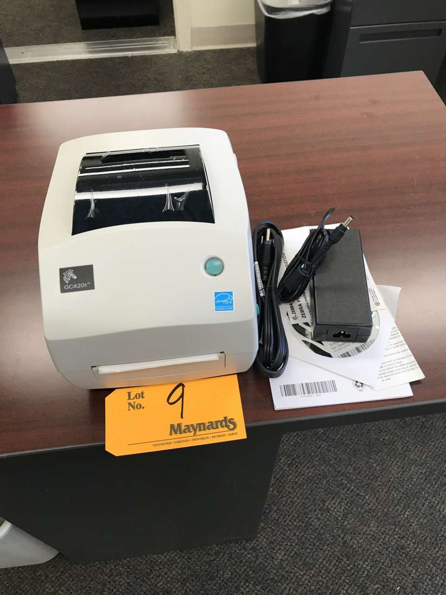 Zebra GC420t Monochrome Direct Thermal Label Printer