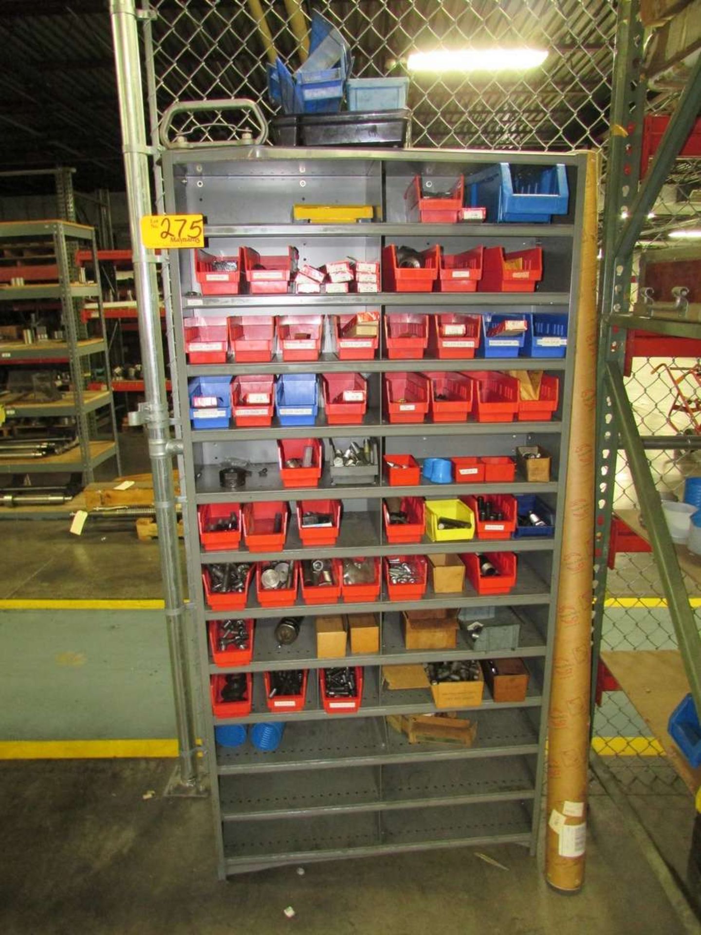 Adjustable Shelving with Assorted Contents