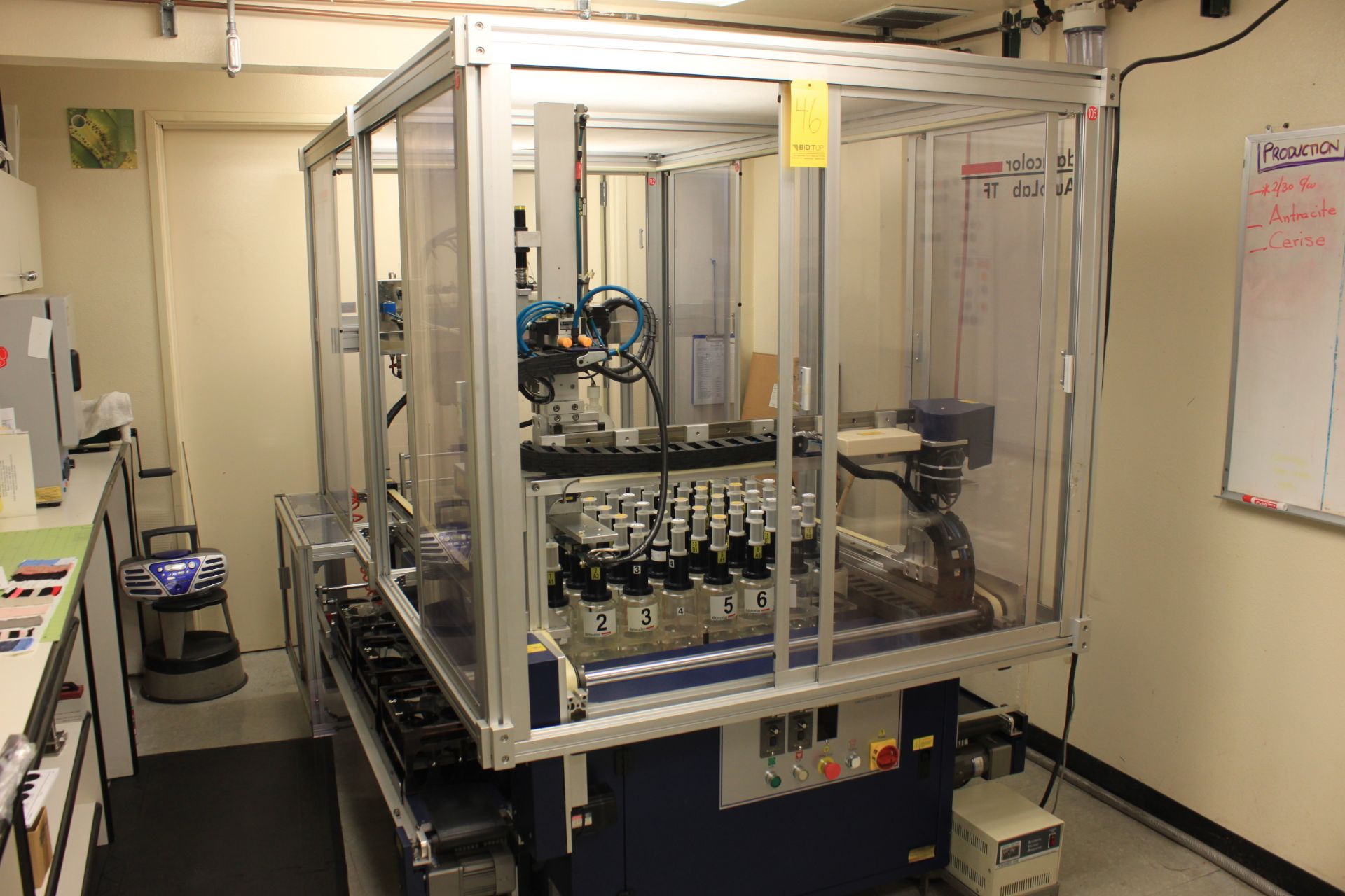 (2005) Datacolor Laboratory Dispenser, Model AutoLab TF-88, 80 Solution Bottles, 80 Injectors, In- - Image 2 of 11