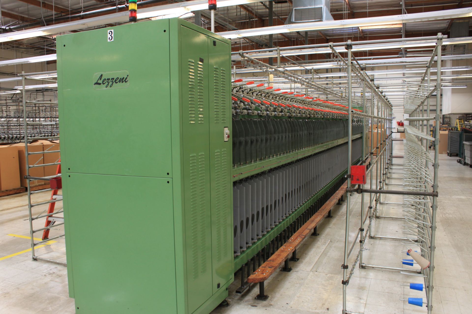 (2004) Lezzeni Double-Side Twisting Machine, Type: TF/DS 150, 150 Gauge, 80 Spindles on Each Side, - Image 2 of 6