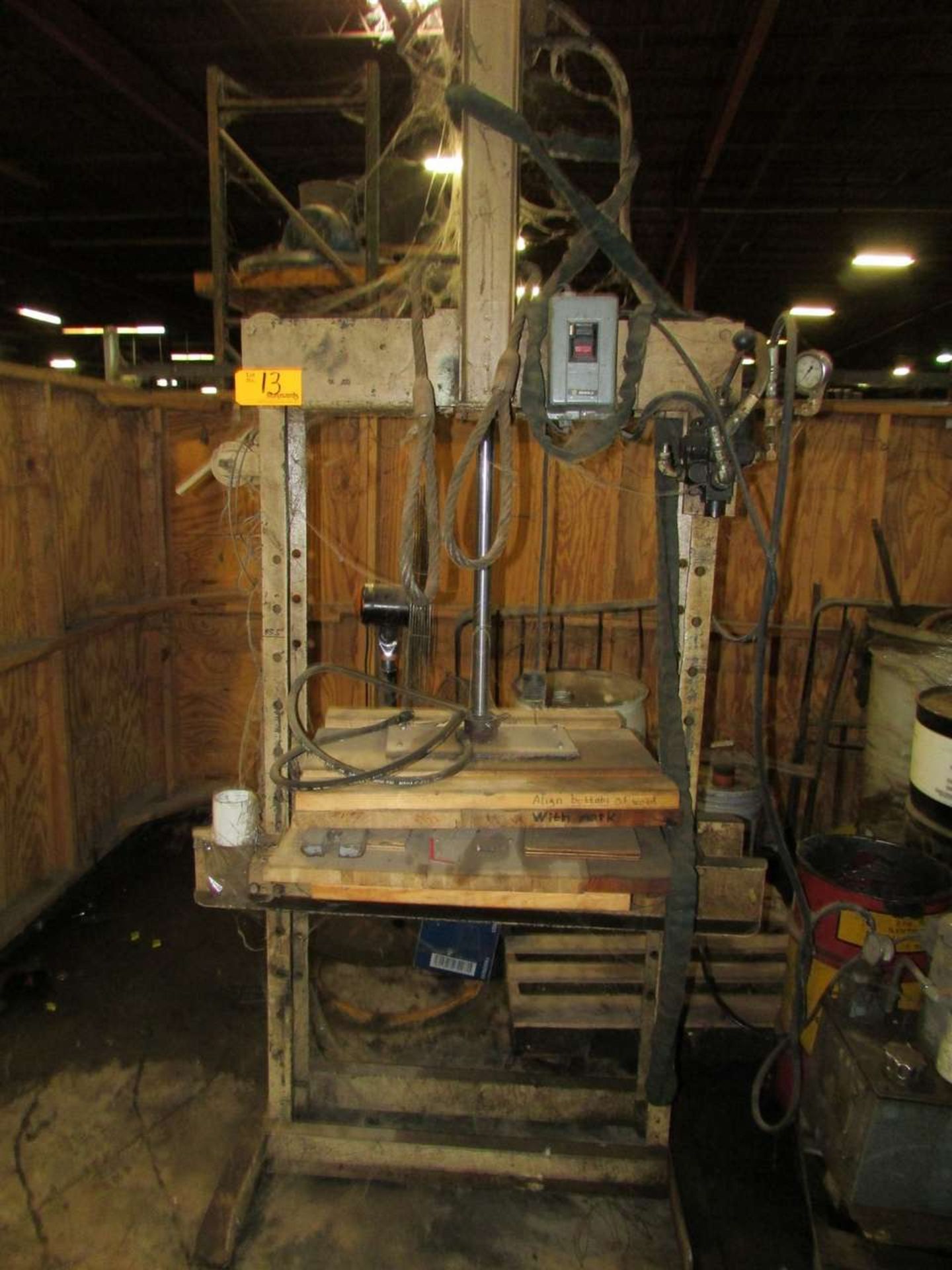 25 Ton Hydraulic H Frame Press