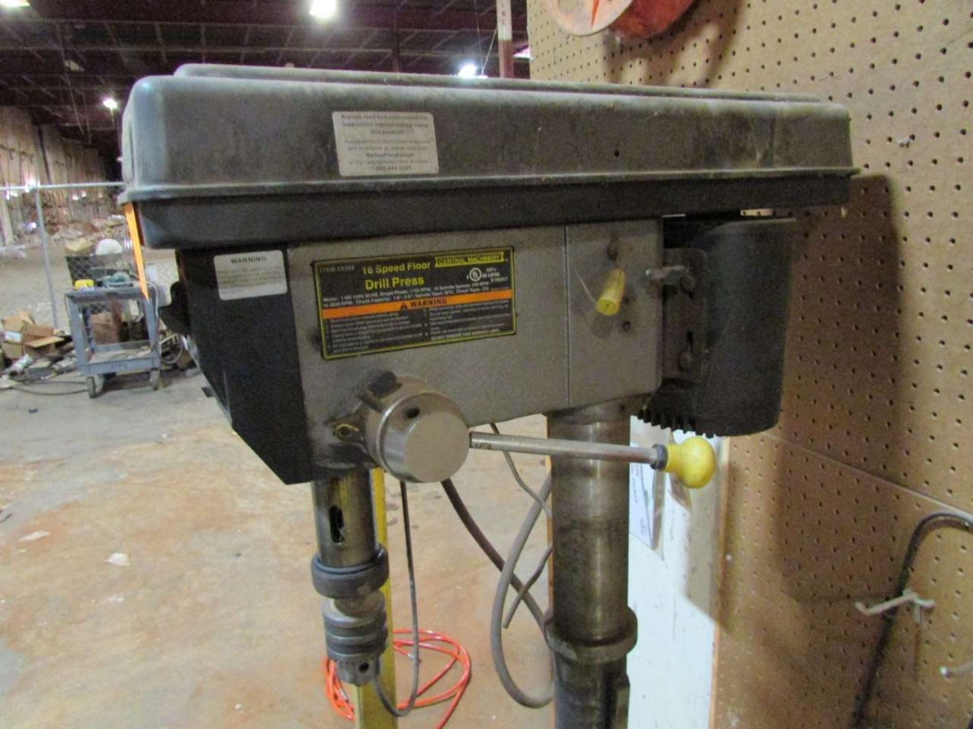 Central Machinery 43389 Pedestal Drill Press - Image 3 of 3