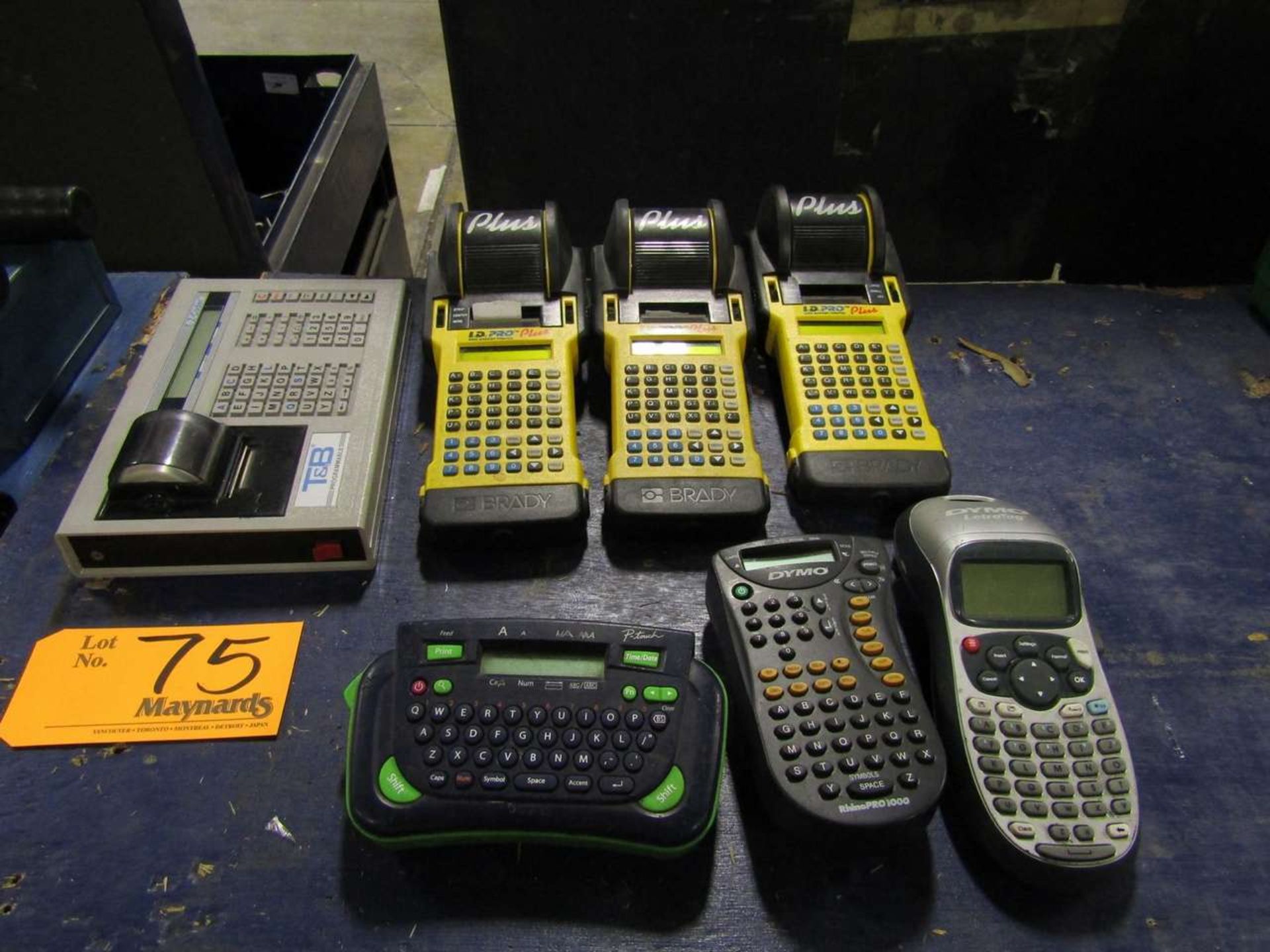 (7) Portable Label Makers