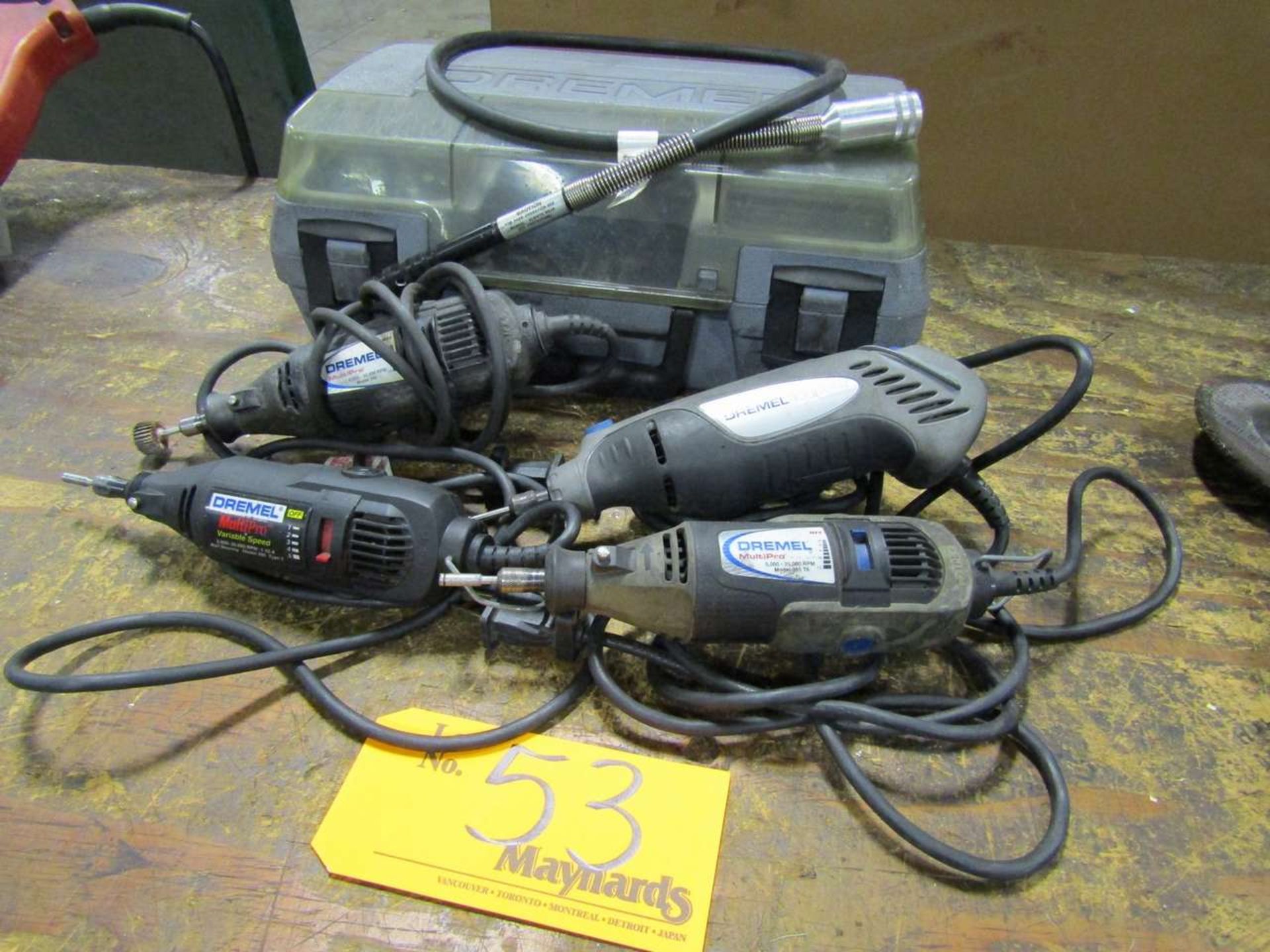 Dremel (4) Electric Rotary Tools