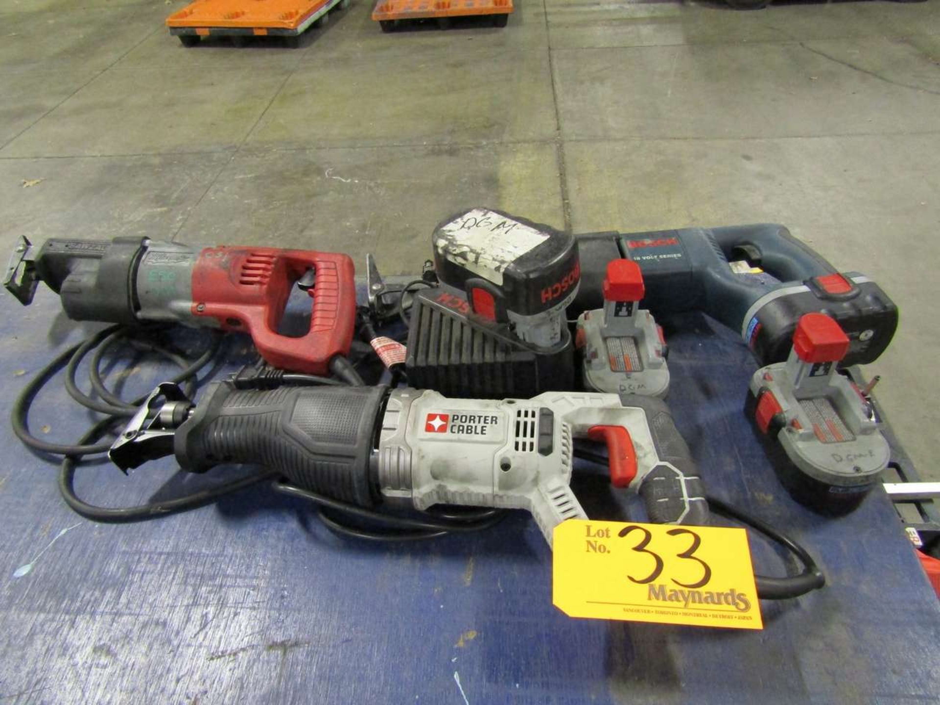 (3) Electric Reciprocating Saws