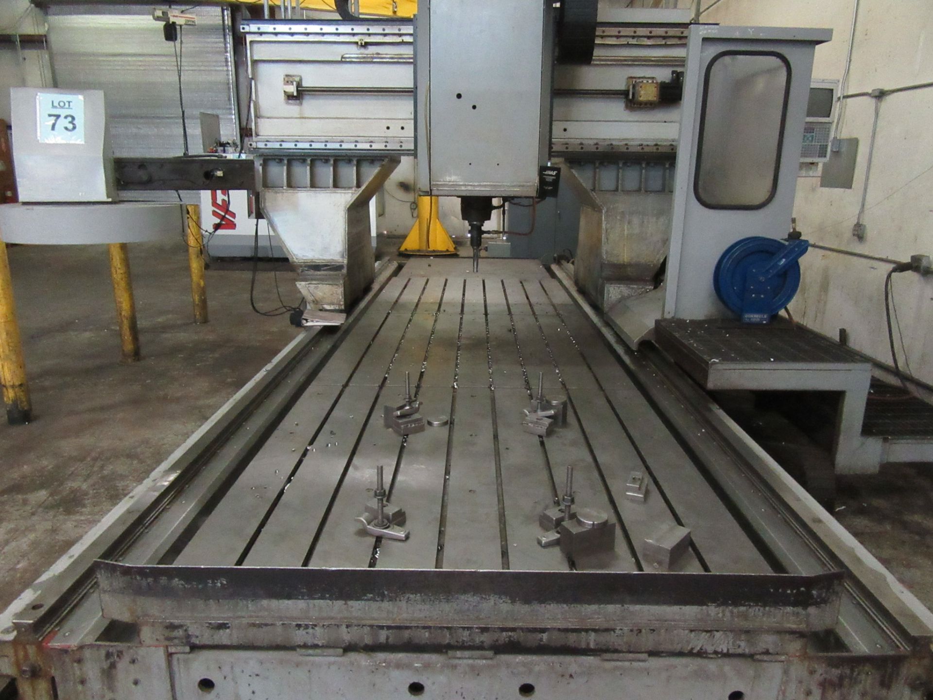 1998 HAAS G1 CNC GANTRY MILL, 58'' X 192'' TABLE, 20 ATC, S/N: 18975 - Image 2 of 7