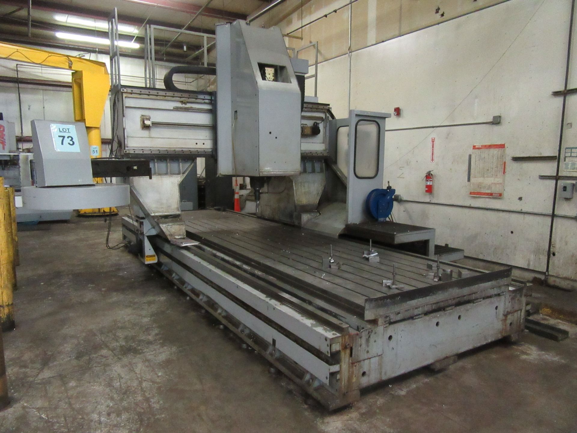 1998 HAAS G1 CNC GANTRY MILL, 58'' X 192'' TABLE, 20 ATC, S/N: 18975