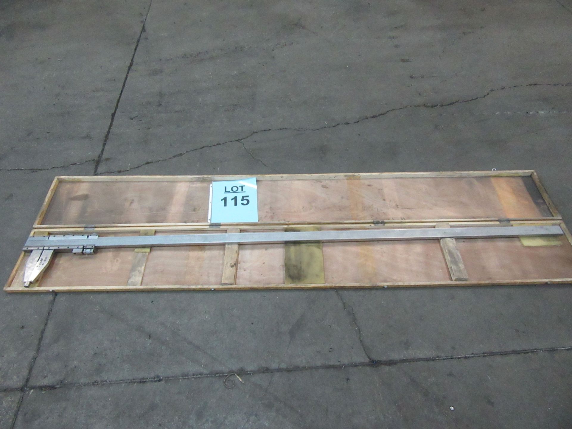 80'' CALIPER WITH WOOD CASE