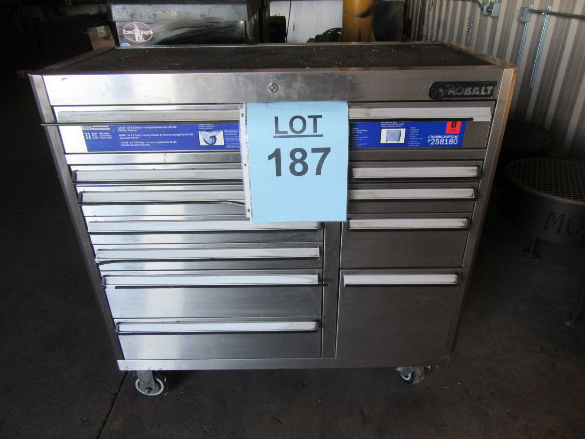 KOBALT 11-DRAWER ROLLING TOOL BOX