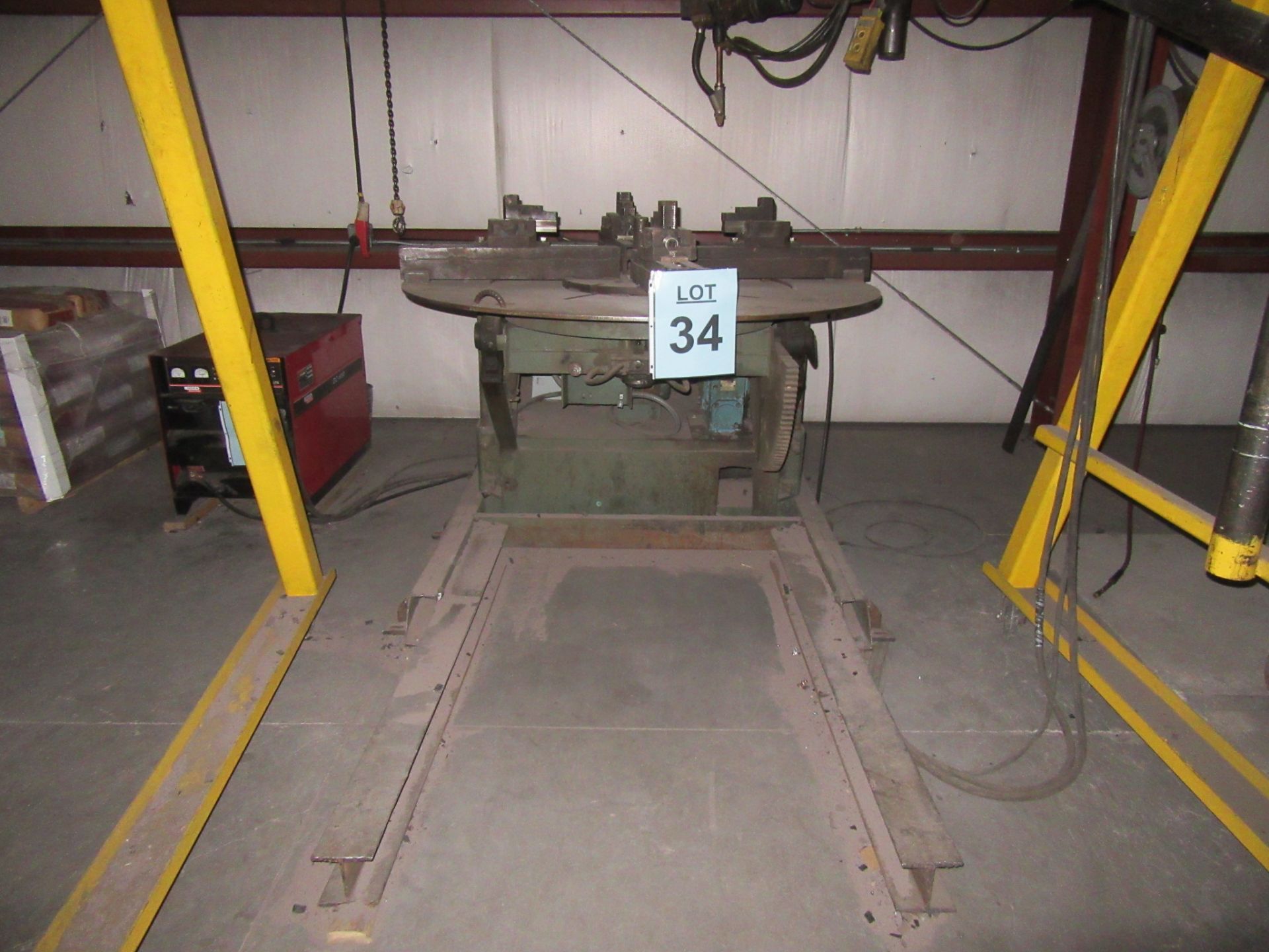 RANSOME 5,000 LB., WELDING POSITIONER, MODEL: 50P, YEAR 1978, (BACK BUILDING)
