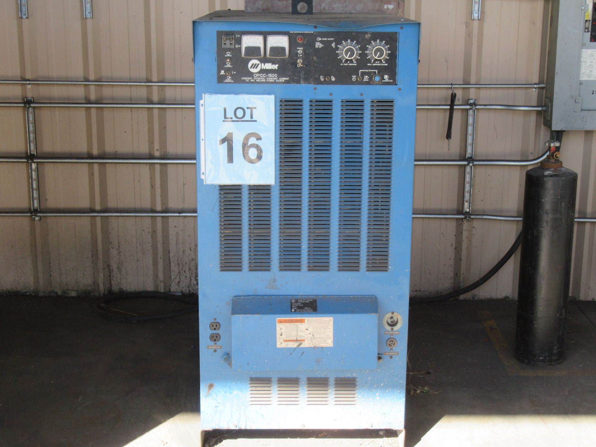 MILLER CP/CC 1500 CONSTANT POTENTIAL/CONSTANT CURRENT DC ARC WELDING POWER SOURCE