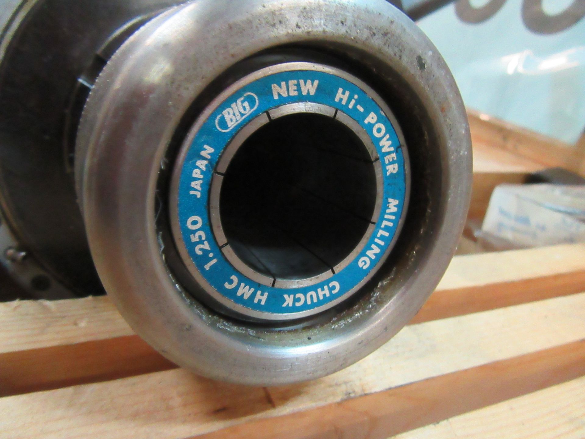 BIG NEW XG3-NMTB50 SPEED MULTIPLIER 50 TAPER WITH BIG NEW HI-POWER MILLING CHUCK HMV 1.250 - Image 3 of 3