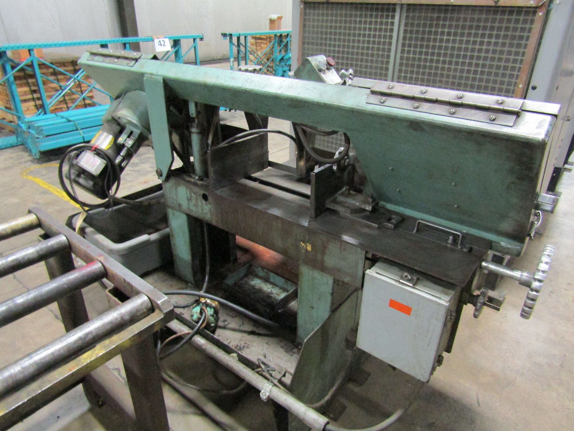 Wells Horizontal Band Saw M#: L-10, S#: L-1089117 - Image 4 of 5