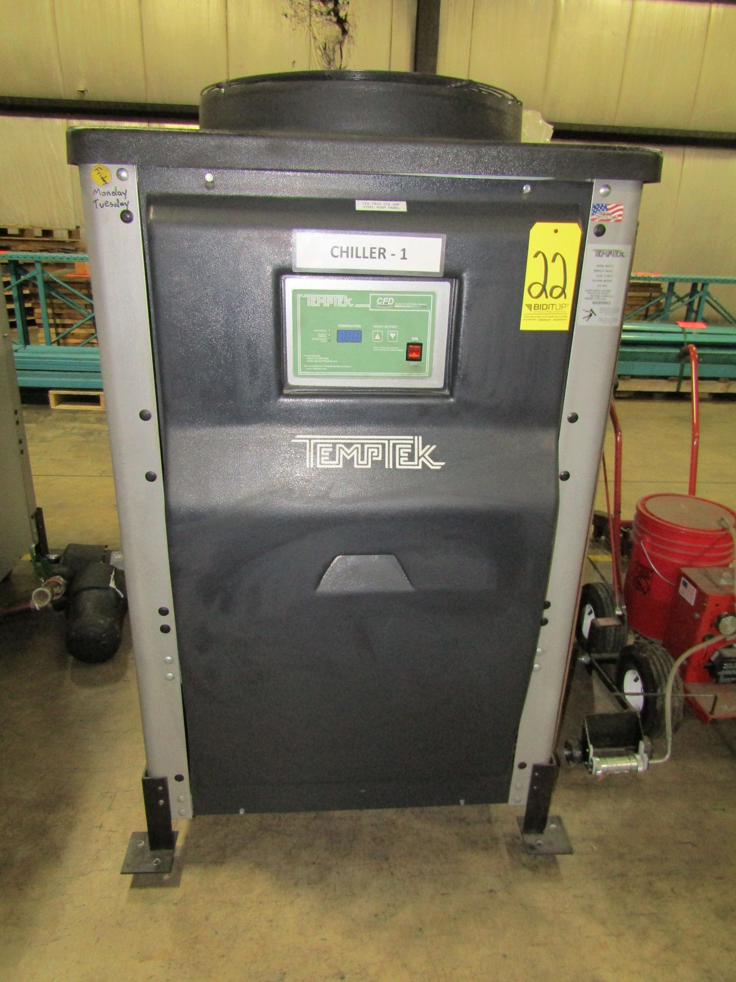 Temptek Chiller, M#: MAD-10, S#: 136752