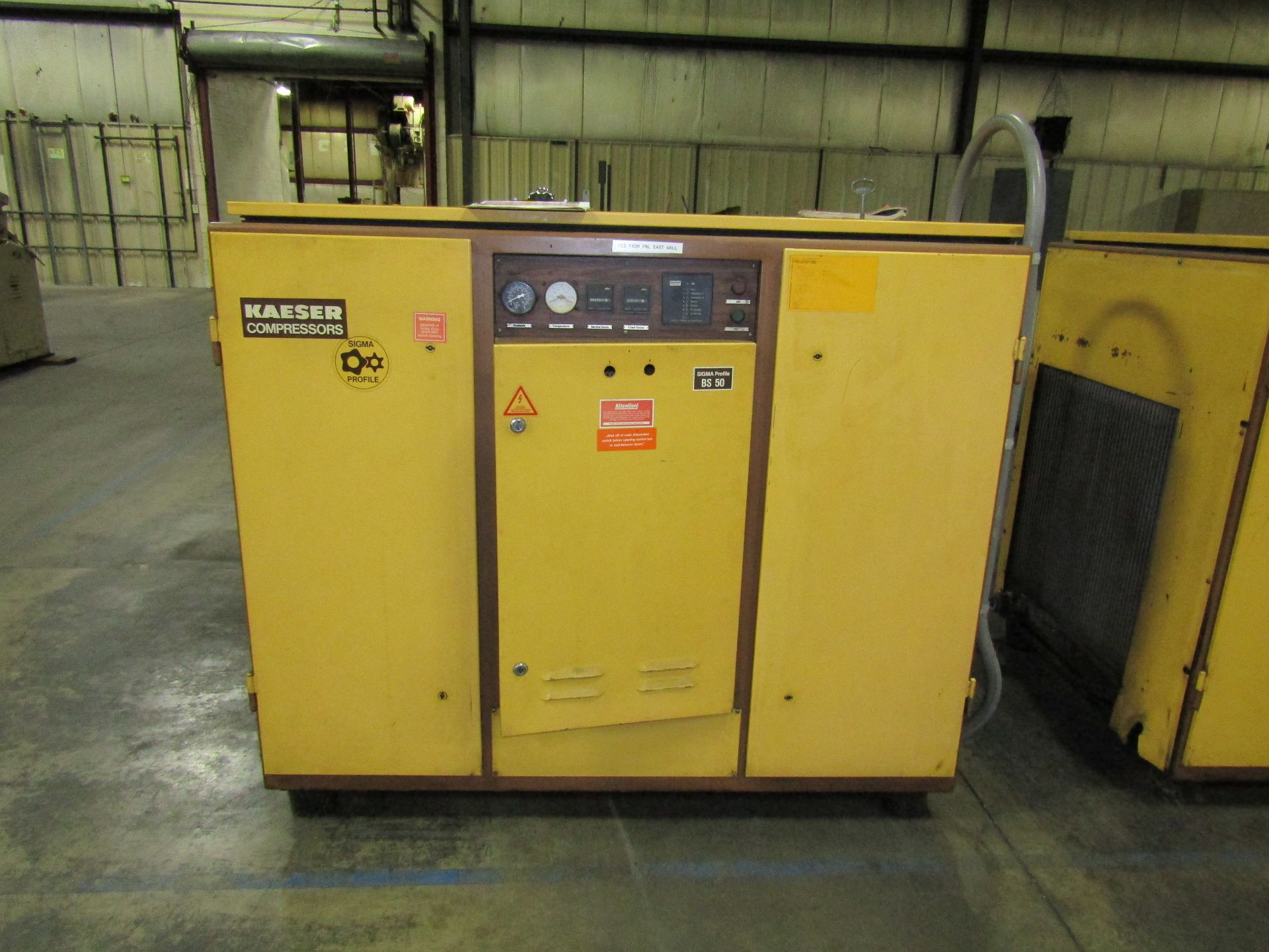 Kaeser Air Compressor M#: B550, S#: 402880 - Image 2 of 3