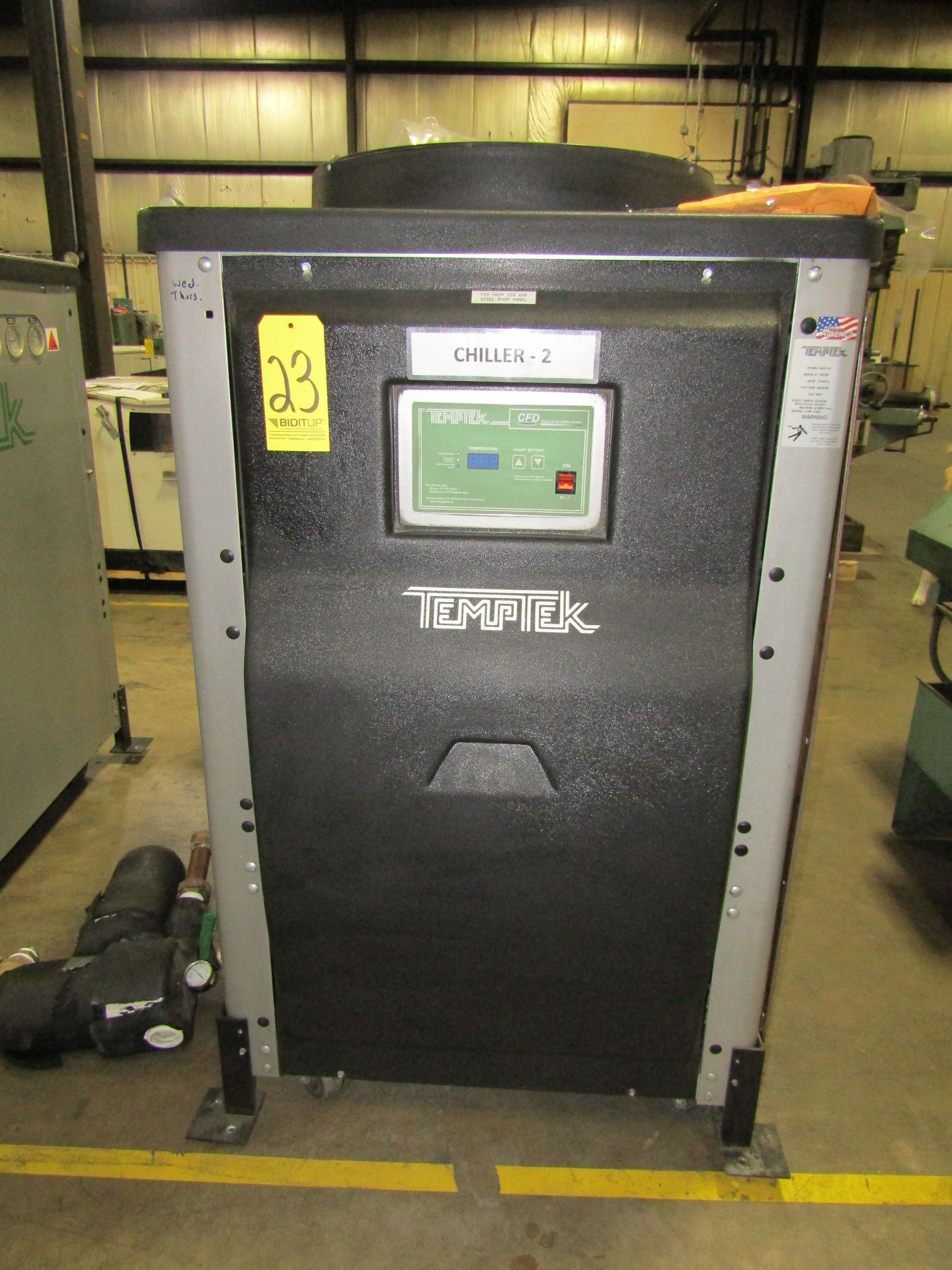 Temptek Chiller M#: MAD-10, S#: 136753