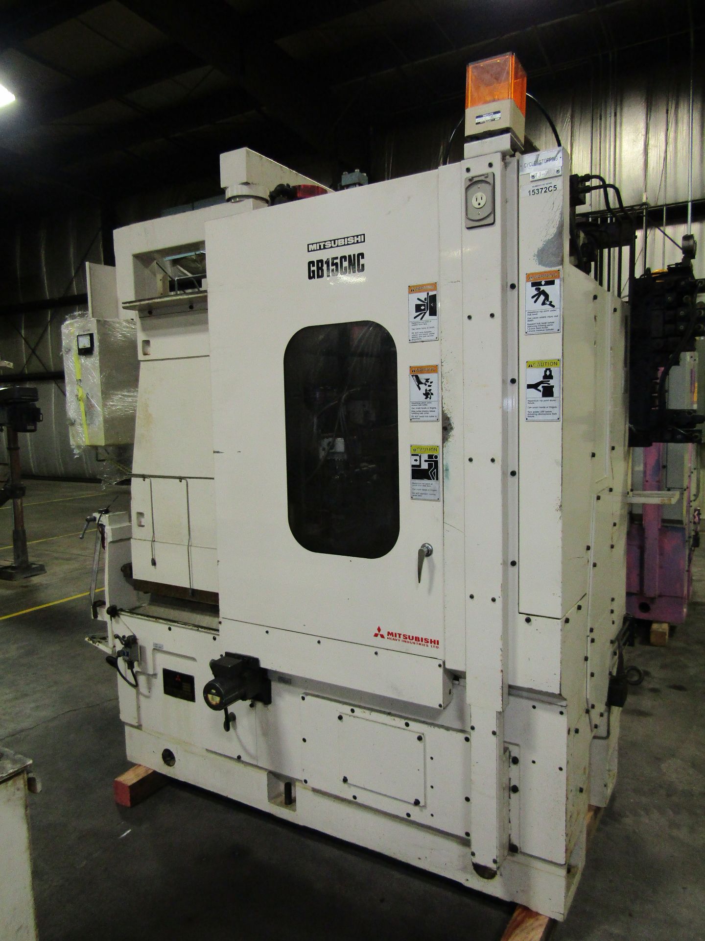 Mitsubishi Hobbing Machine, M#: GB15CNC, S#: 15372C5 W/Hydraulic Unit - Image 3 of 8