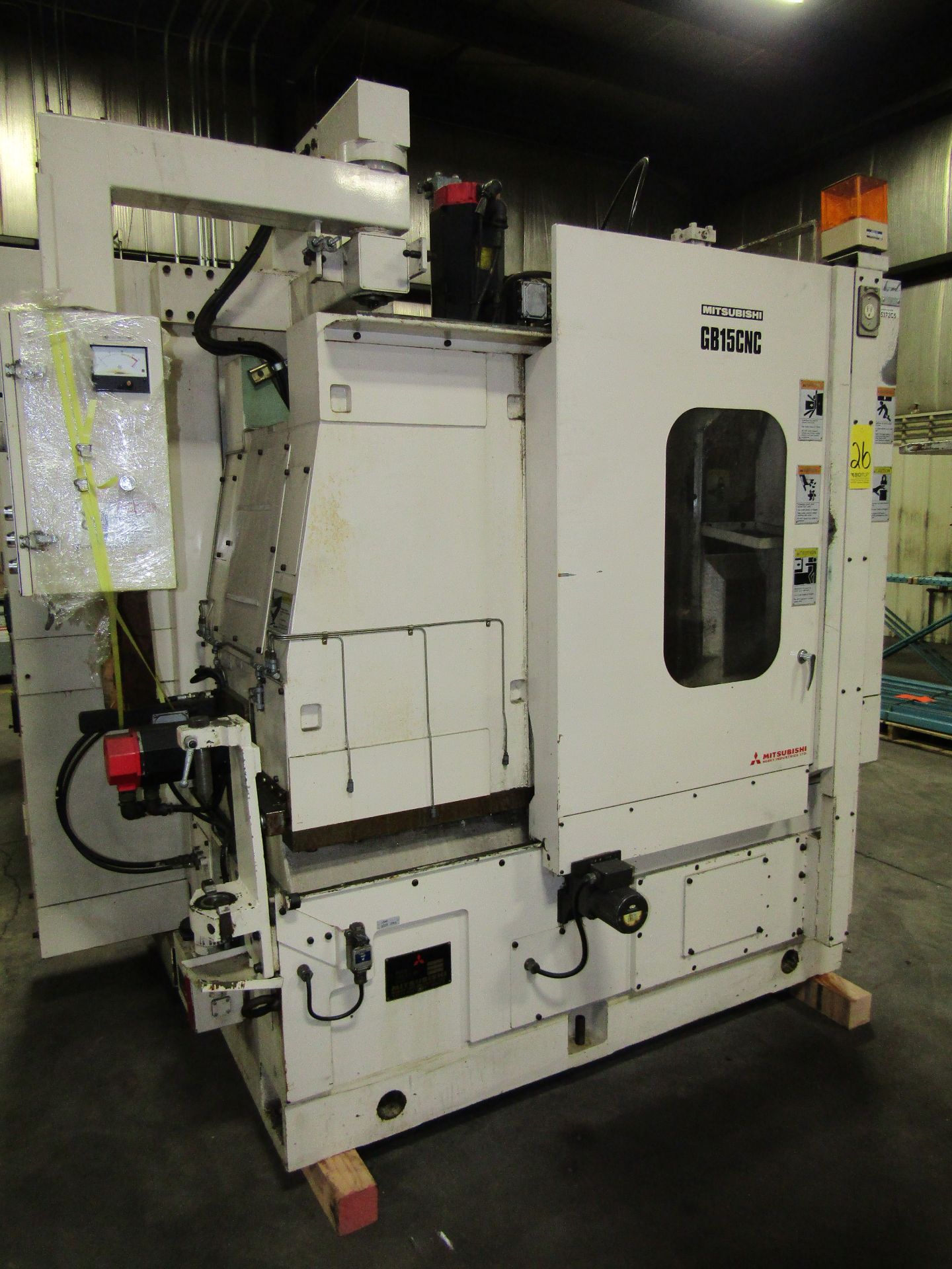 Mitsubishi Hobbing Machine, M#: GB15CNC, S#: 15372C5 W/Hydraulic Unit