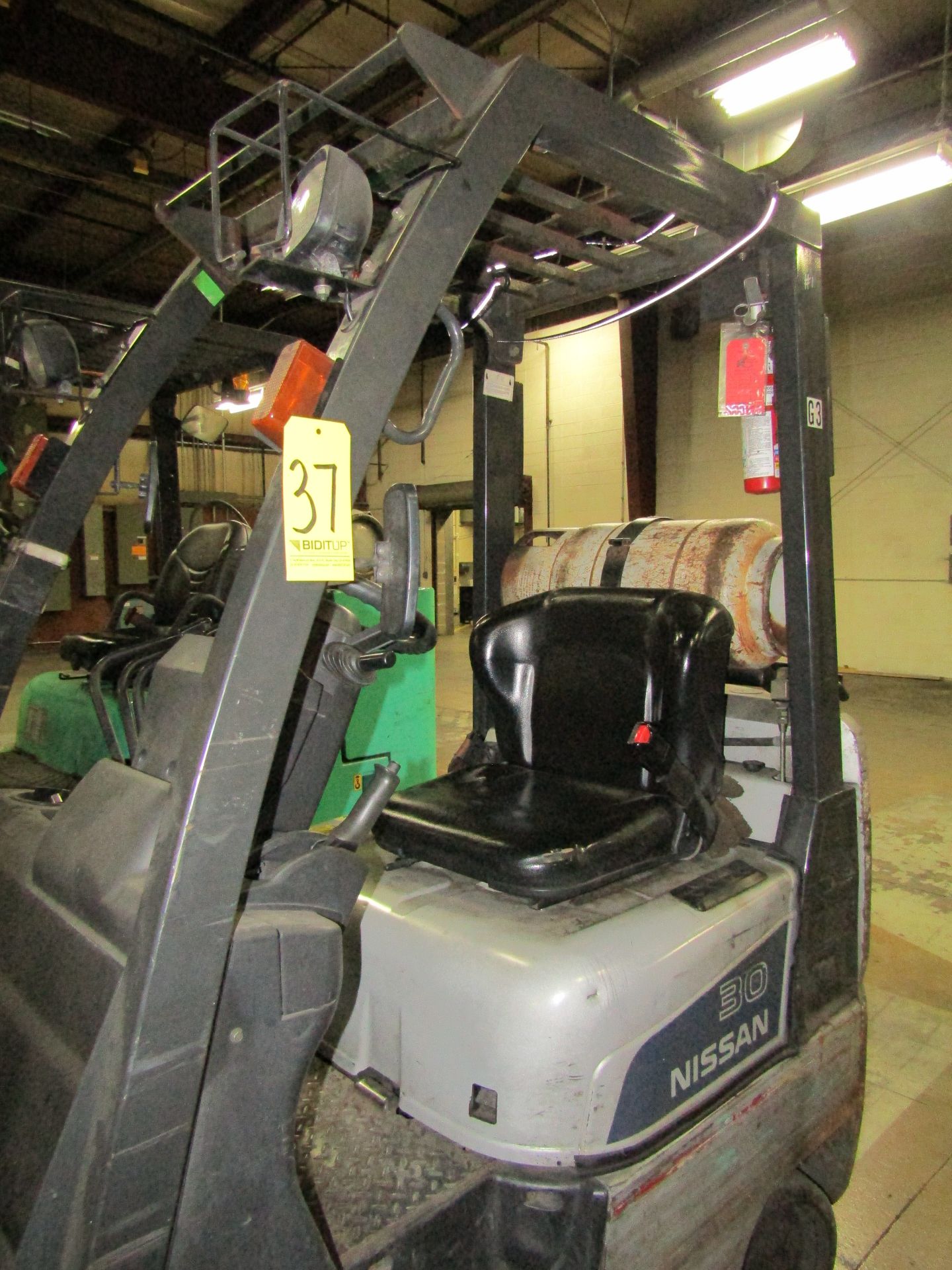 Nissan Forklift, M#: MCPL01A15LV, S#: CPL01-9NO234, Lp, 3 Stage, Side-Shift - Image 2 of 5