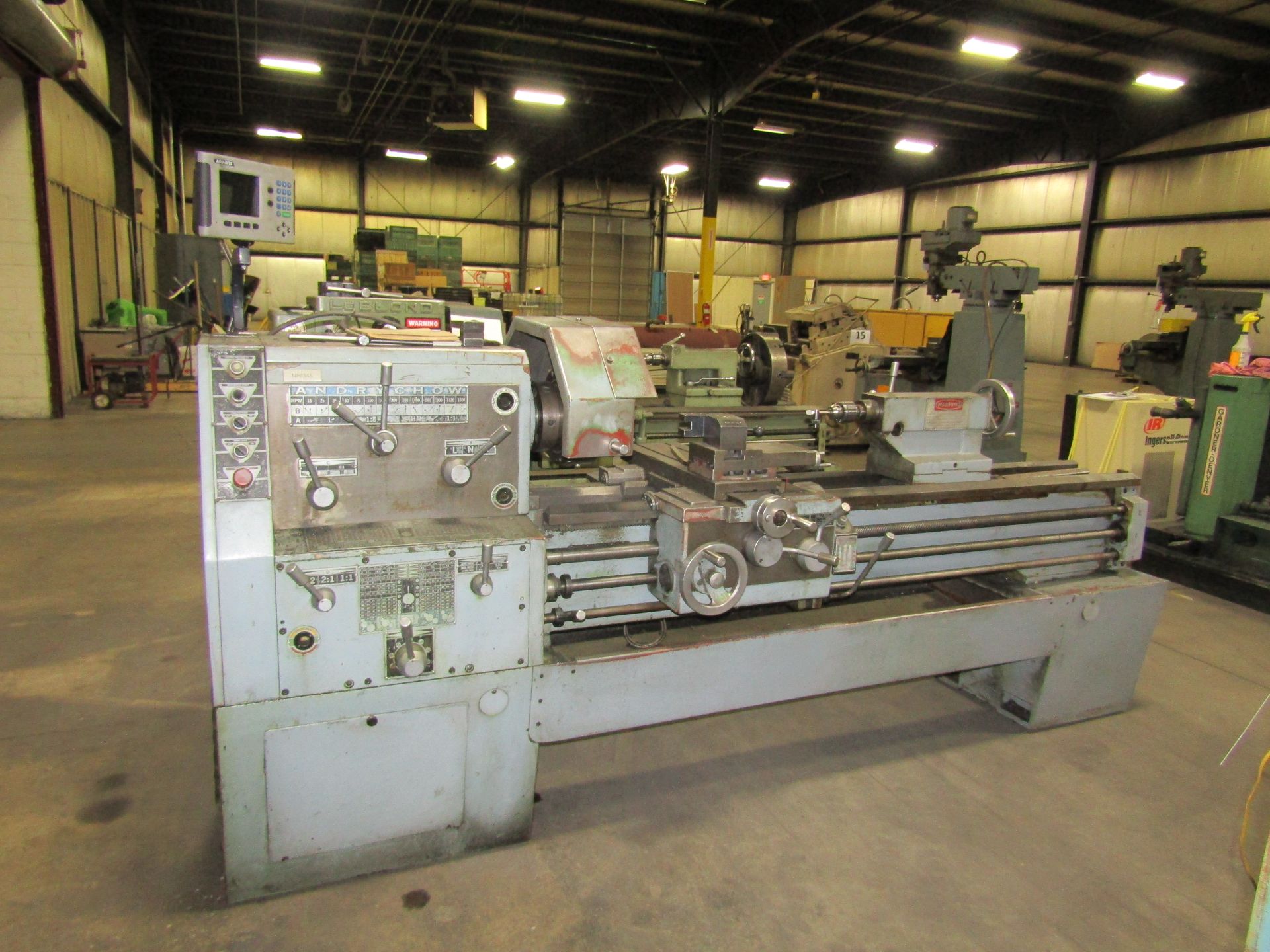 Andrychow Lathe M#: Tug-40, S#: 0691-7567 W/ Acurite DRO And 3-Jaw Chuck - Image 3 of 6