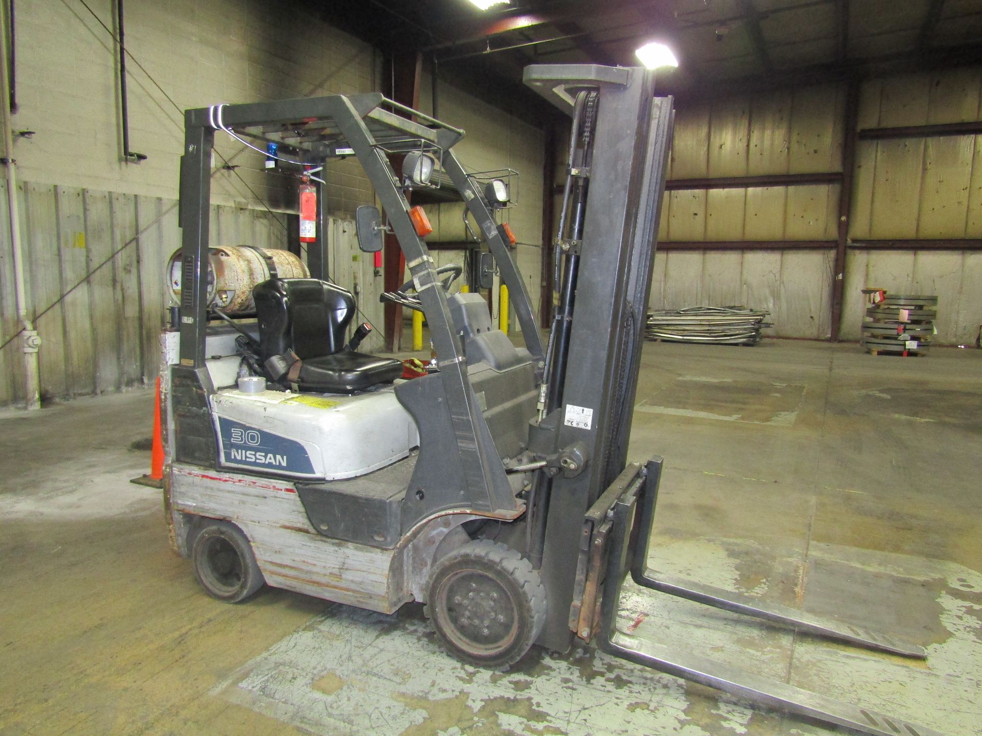 Nissan Forklift, M#: MCPL01A15LV, S#: CPL01-9NO234, Lp, 3 Stage, Side-Shift - Image 3 of 5