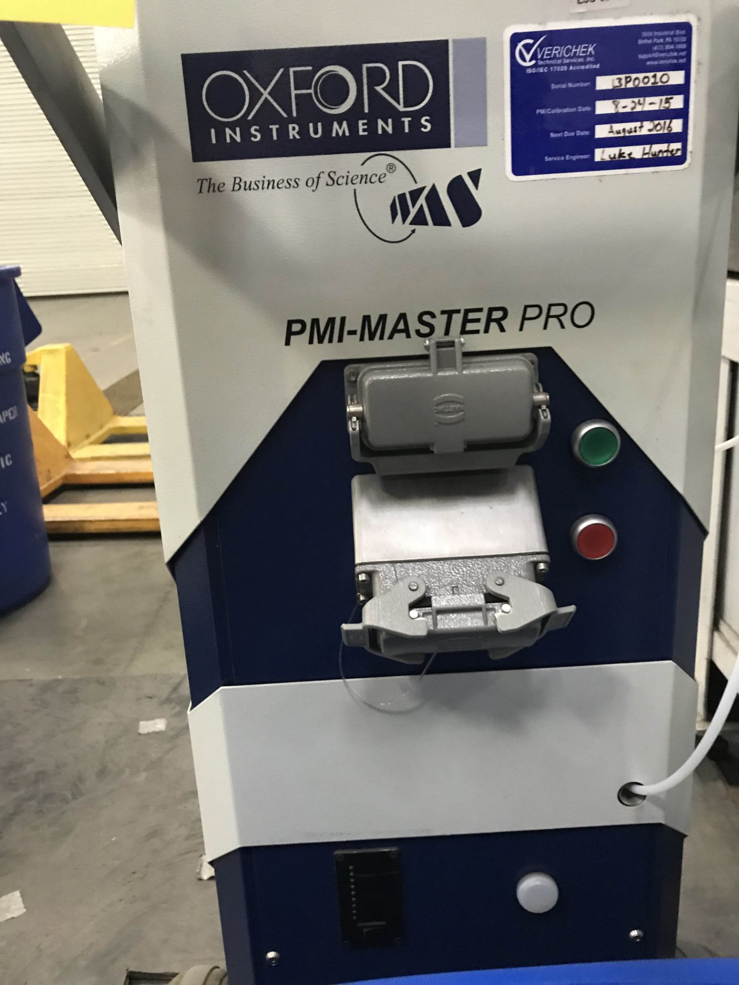 Oxford Instruments Mdl: PMI-master Pro Positive Material Identification System - Image 2 of 2