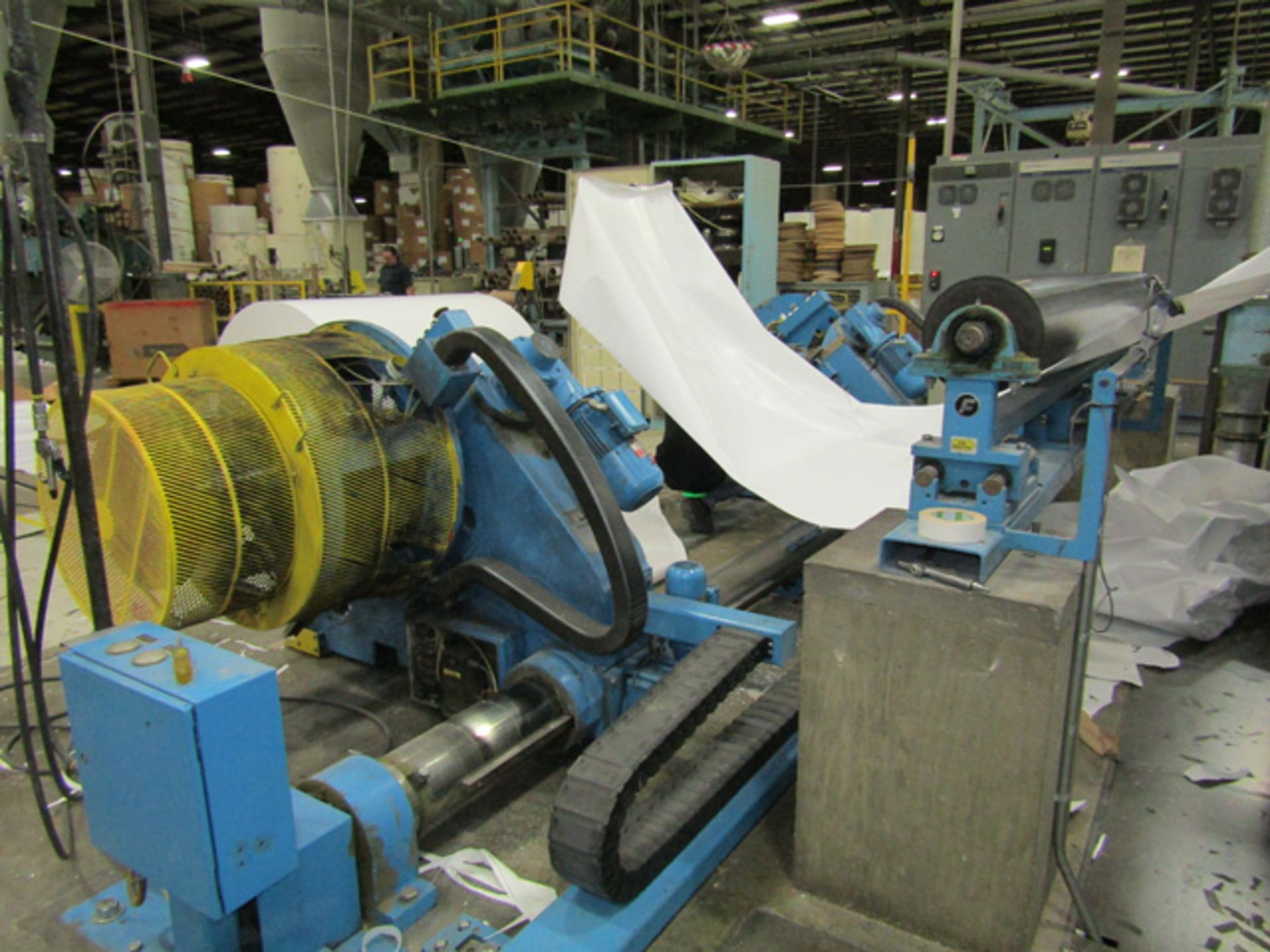 110'' Voith Conwind II Two Drum Slitter Rewinder. Manufactured In 2004. Shaftless Unwind Stand Mdl - Image 5 of 6