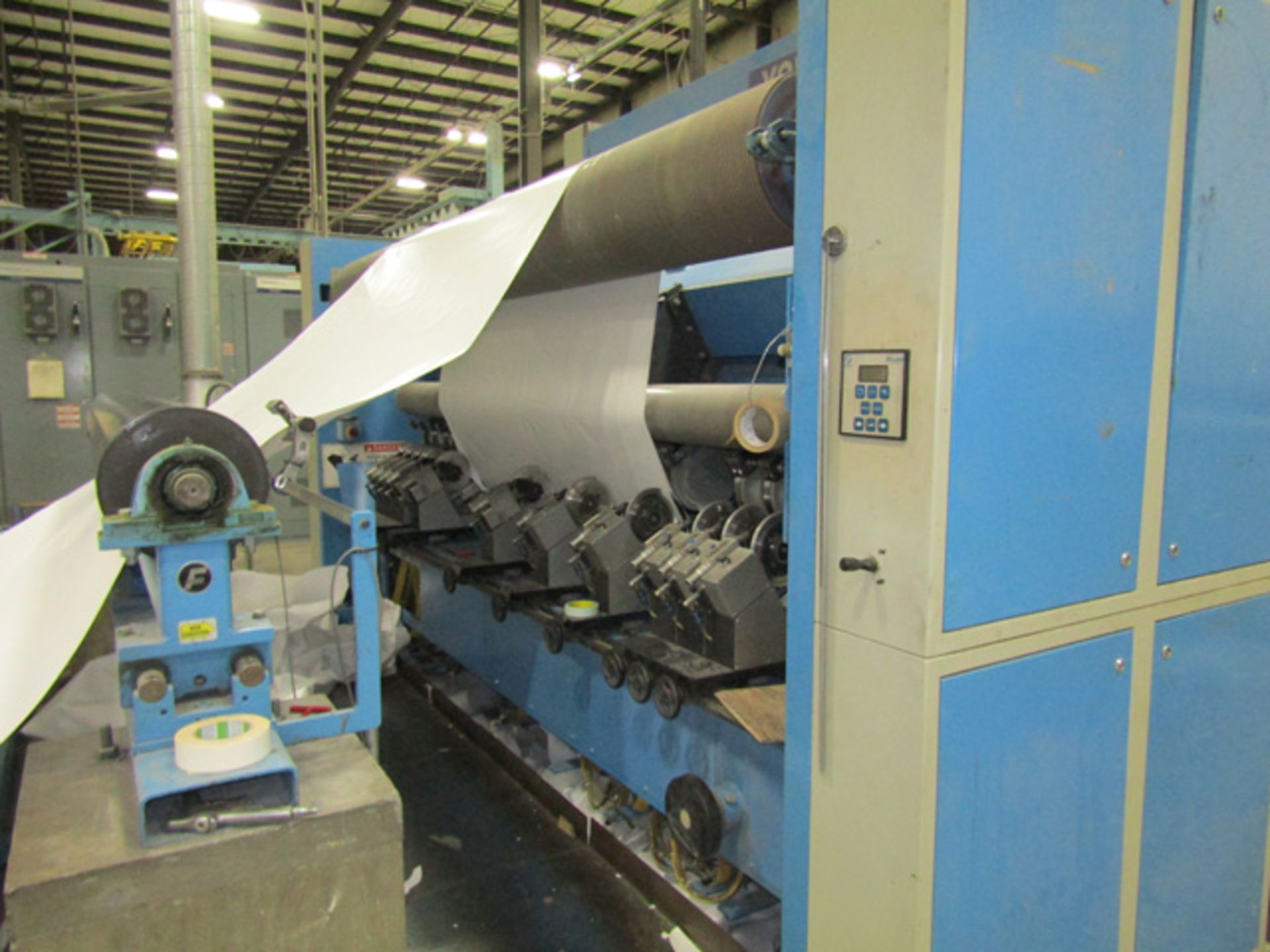 110'' Voith Conwind II Two Drum Slitter Rewinder. Manufactured In 2004. Shaftless Unwind Stand Mdl - Image 4 of 6