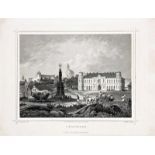 Ludwig Rohbock (Nürnberg, 1820-1883) - Pécsvárad 15*21 cm, Radierung auf Papier, Signed: L.