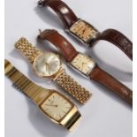 Mixed wristwatches, to include Ingersoll, Seiko, Timex, and another, (4)