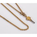 Gold plated watch chain