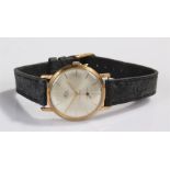 Elco gentleman's gold plated wristwatch