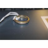 18 carat gold full eternity ring