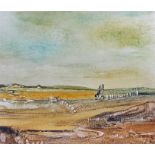 Anthony Egan, Extensive Landscape, signed, oil on board 61x52cm
