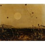 Anthony Egan, Moonlit Landscape signed 67x55cm