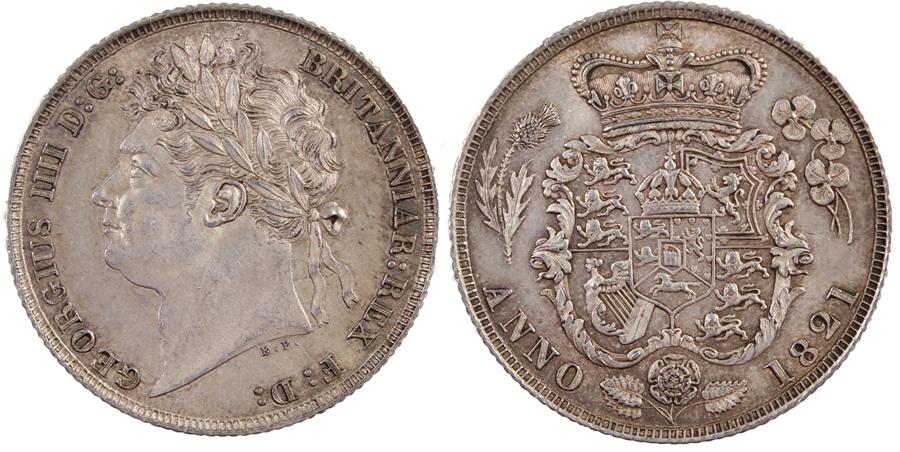 George IV Shilling, 1821