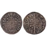Edward II Penny, 1307-1327, Canterbury mint